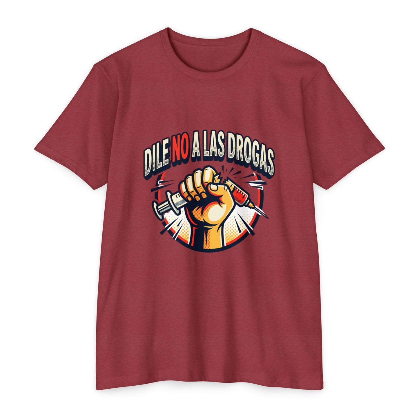 Anti-Drug Awareness T-Shirt — "Dile No a las Drogas" Graphic Tee
