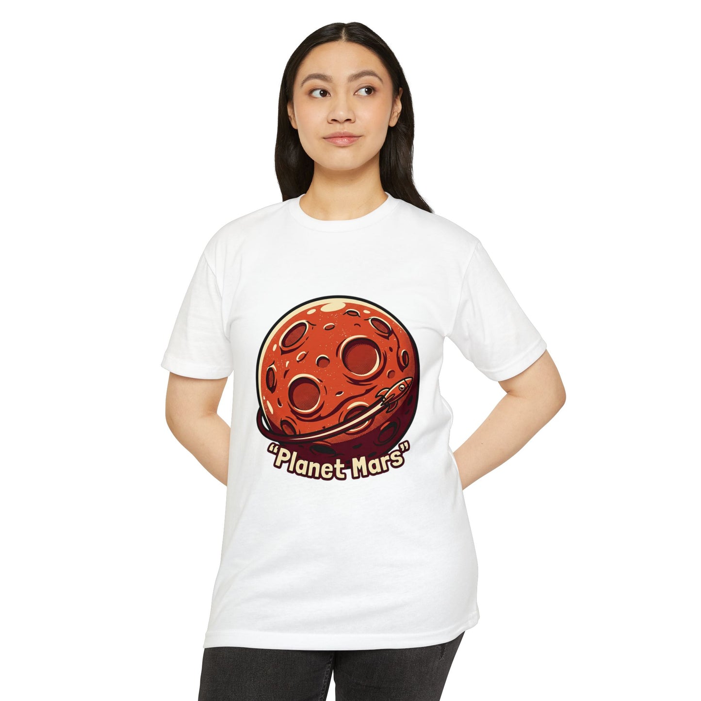 Retro Mars Graphic T-Shirt — Red Planet Tee