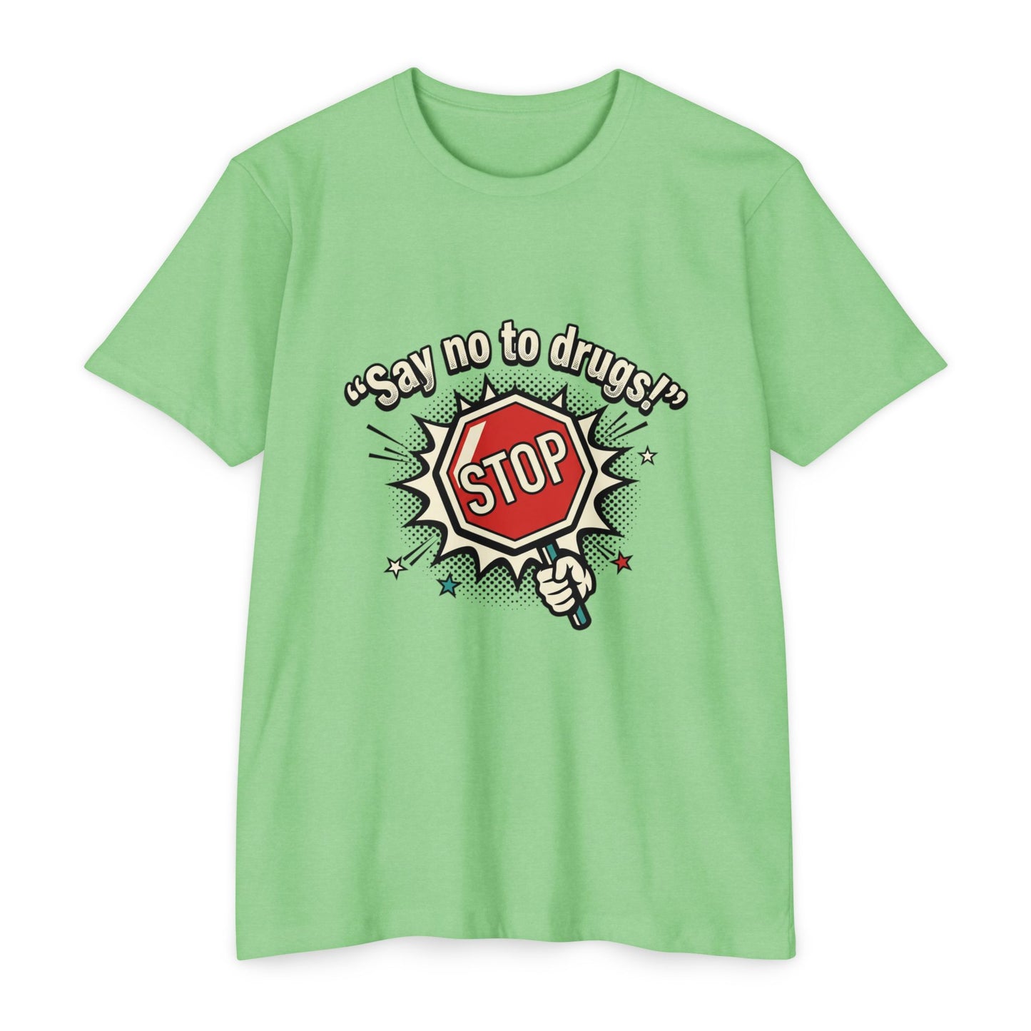 Say No to Drugs Stop Sign T-Shirt