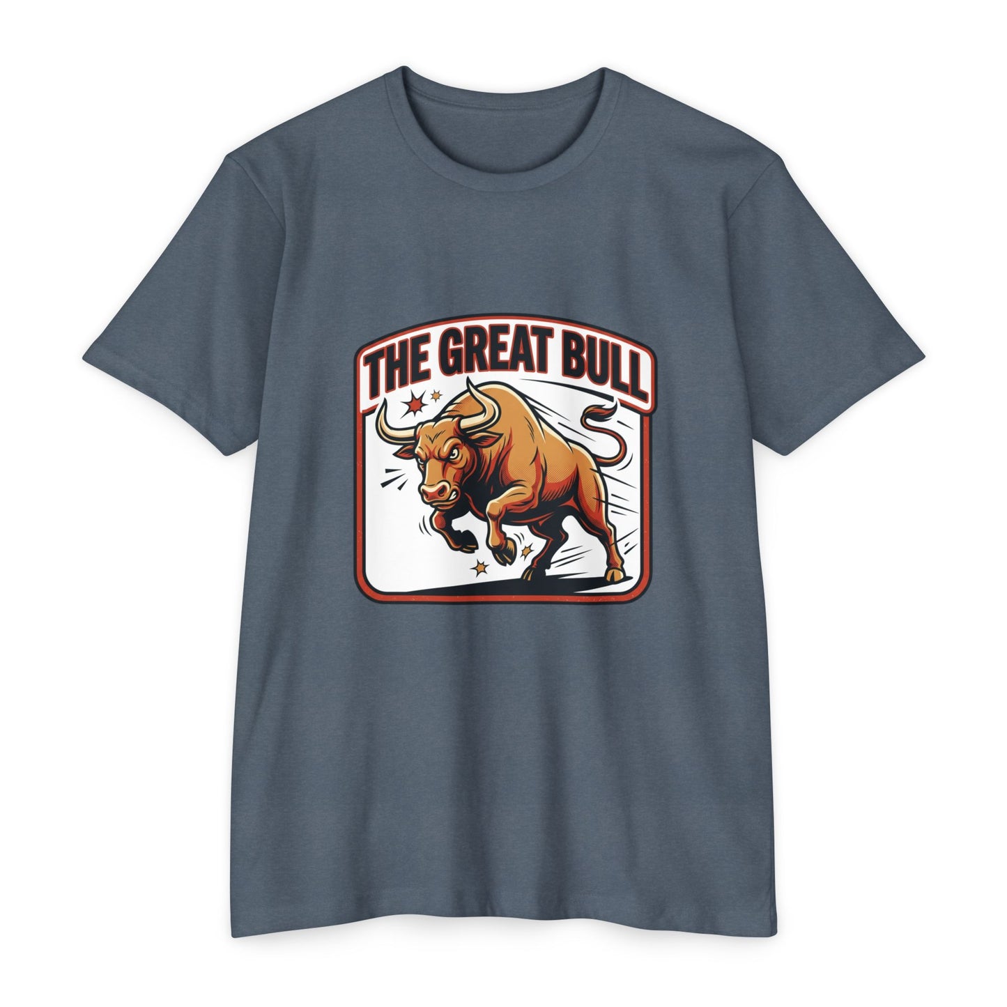 The Great Bull T-Shirt — Vintage Charging Bull Graphic Tee