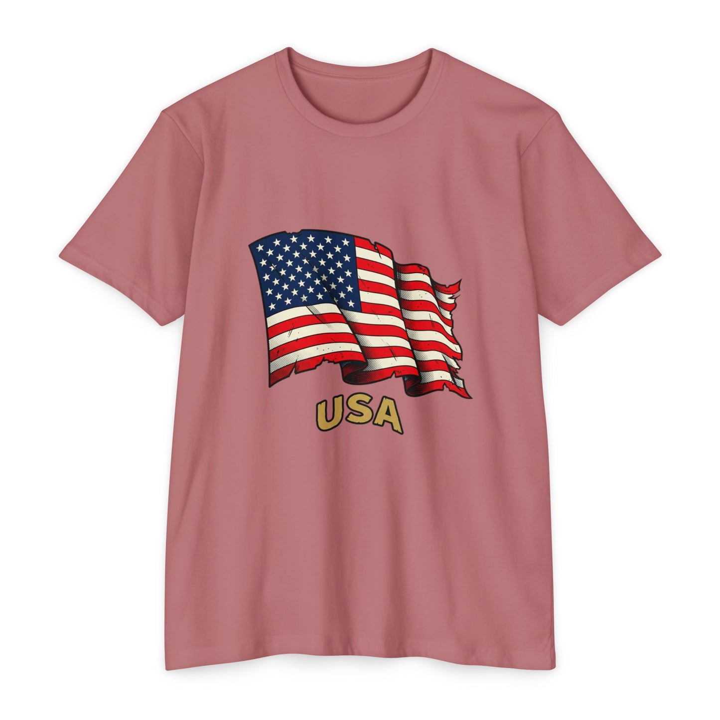 Vintage American Flag T-Shirt — USA Flag Graphic Tee