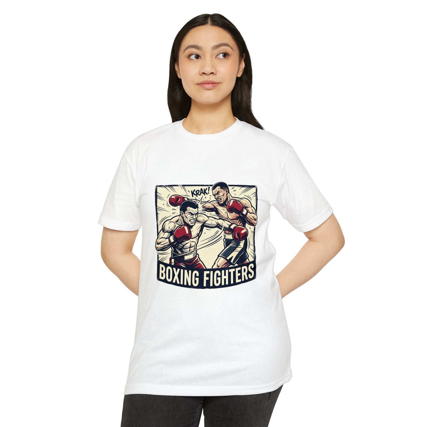 Boxing Fighters Vintage Comic Ring Match T-Shirt