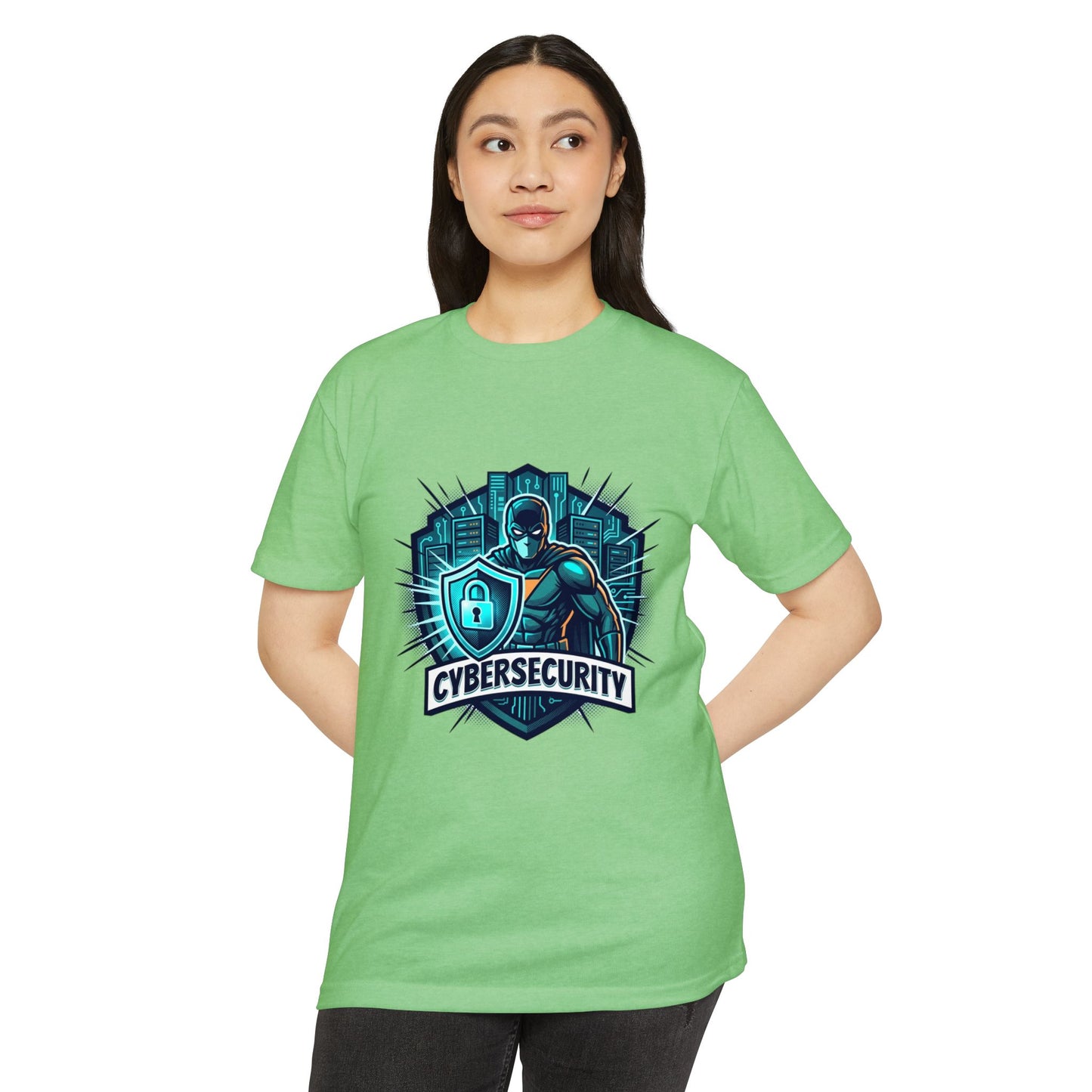 Cybersecurity Shield Tee — Cyber Defender Tech T-Shirt