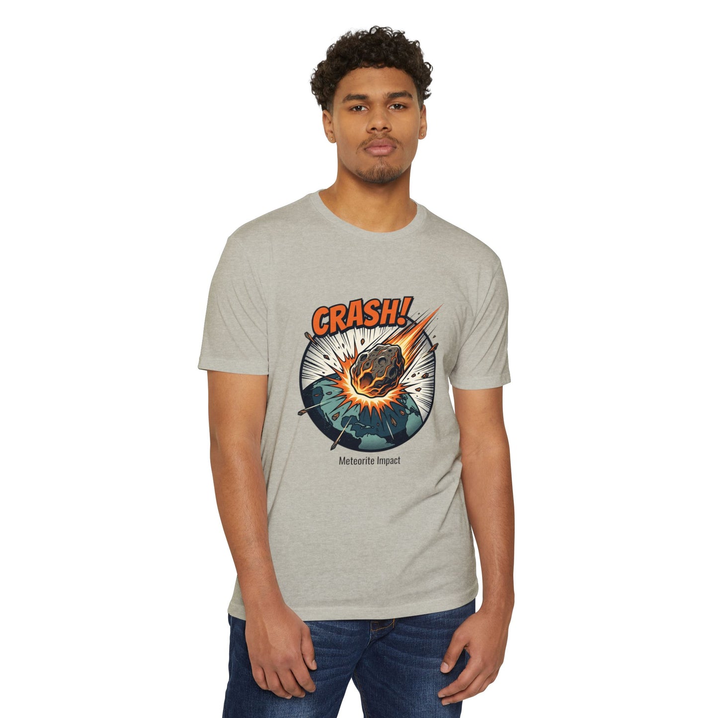 Meteorite Impact 'CRASH!' Graphic T-Shirt