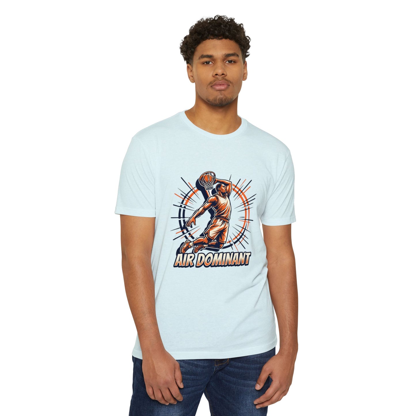 Air Dominant Basketball T-Shirt — Slam Dunk Player Graphic Tee