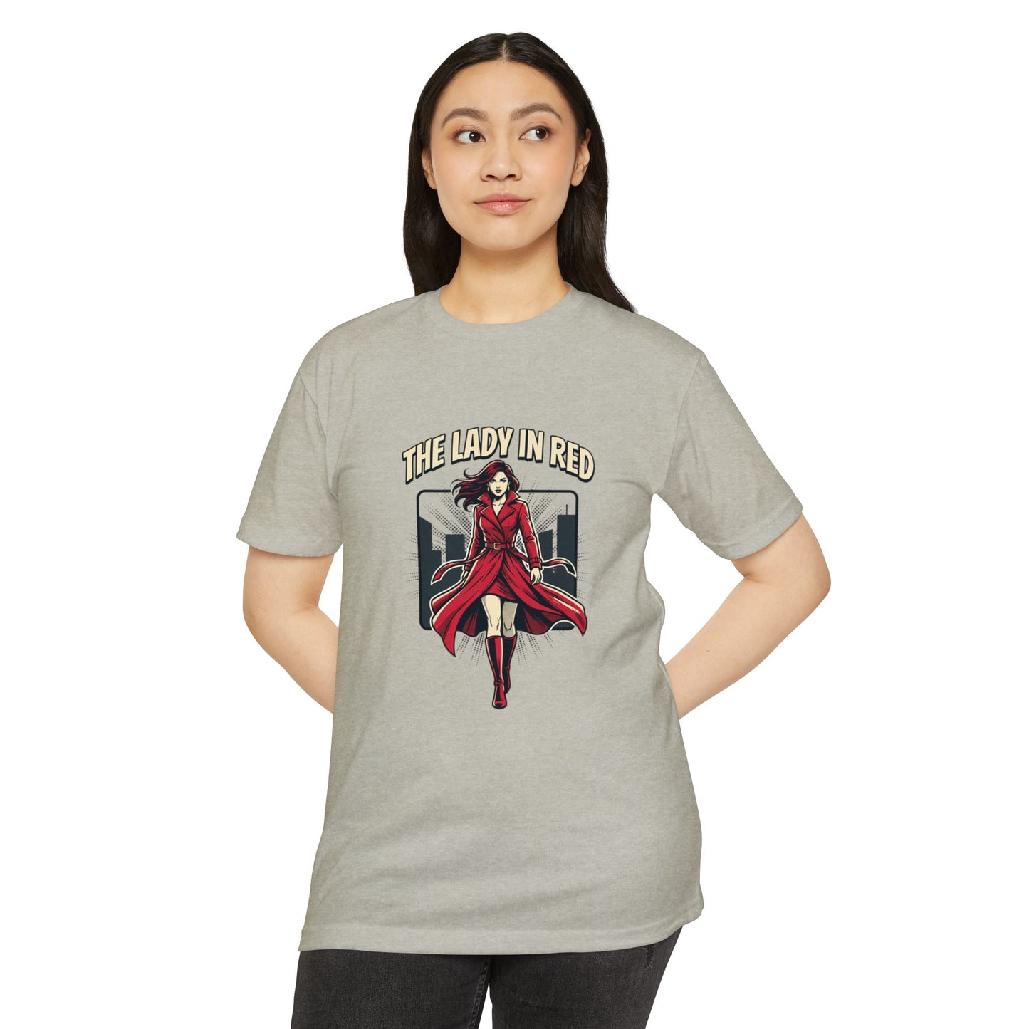 Lady in Red Vintage Femme Fatale T-Shirt