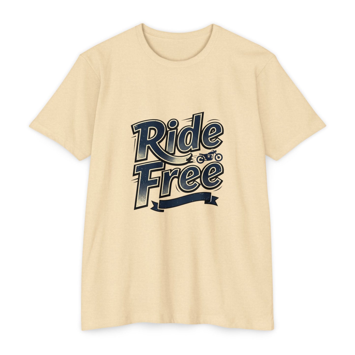 Ride Free Graphic T-Shirt — Vintage Motorcycle Tee