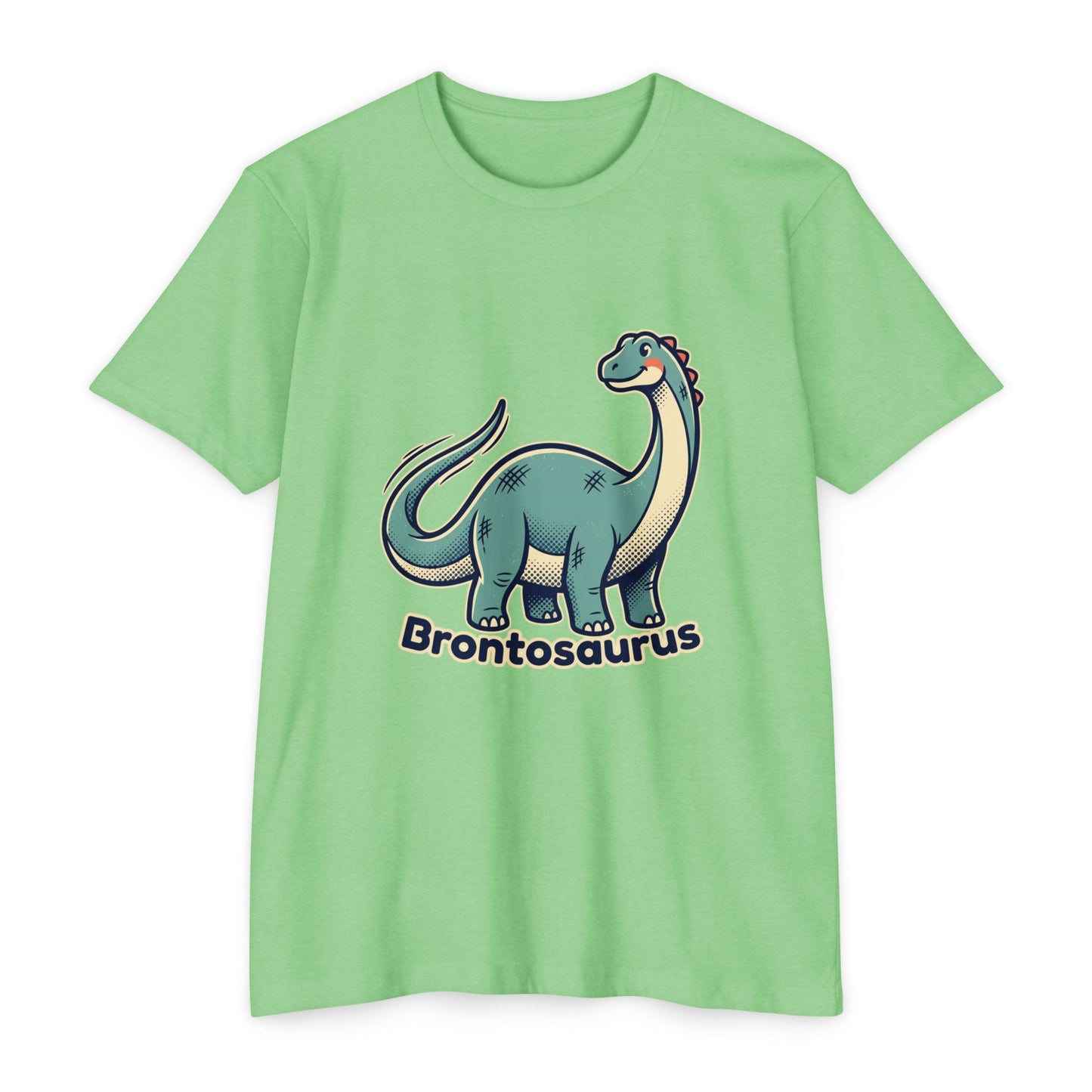 Brontosaurus Cute Dinosaur T-Shirt — Cute Dino Tee for Kids & Adults