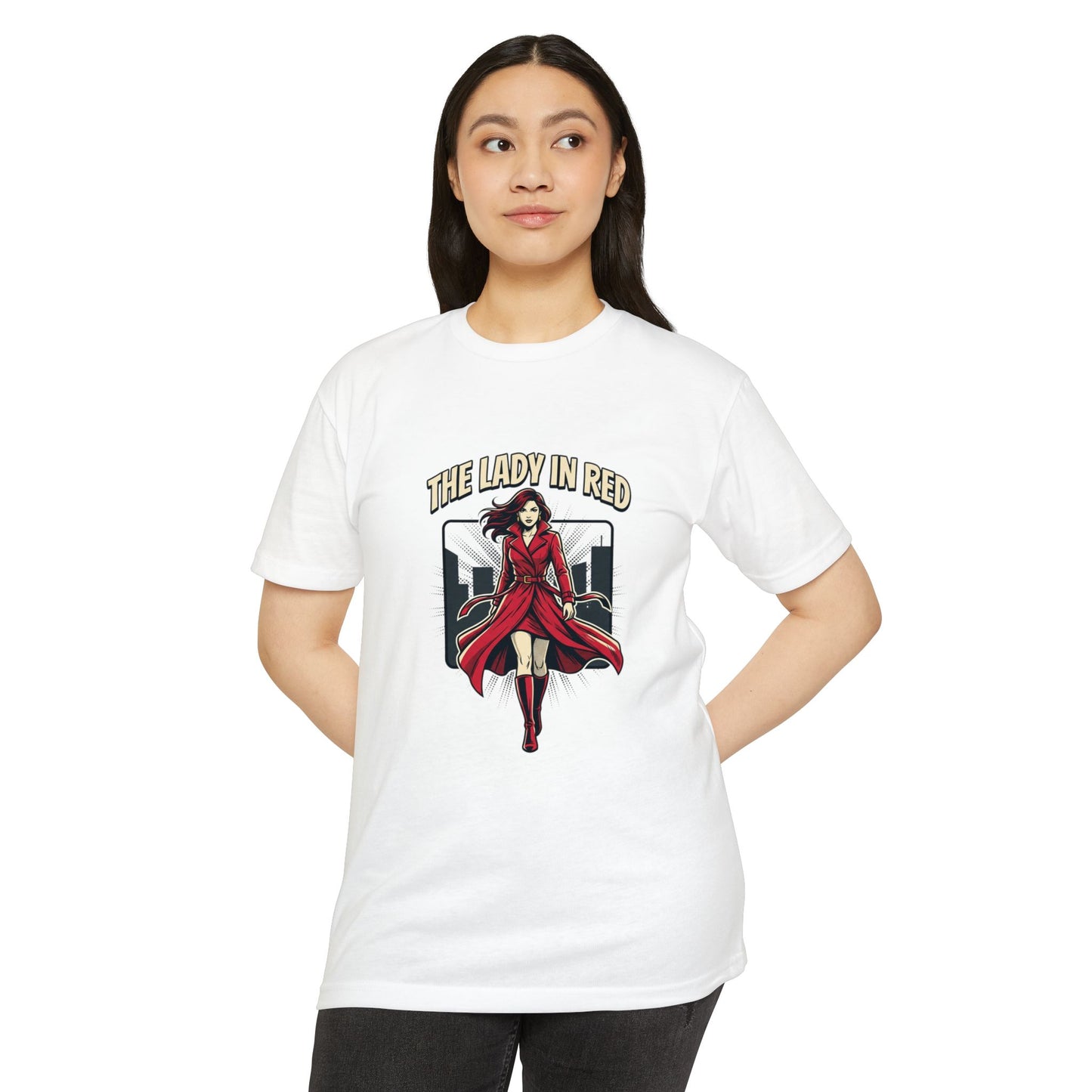 Lady in Red Vintage Femme Fatale T-Shirt