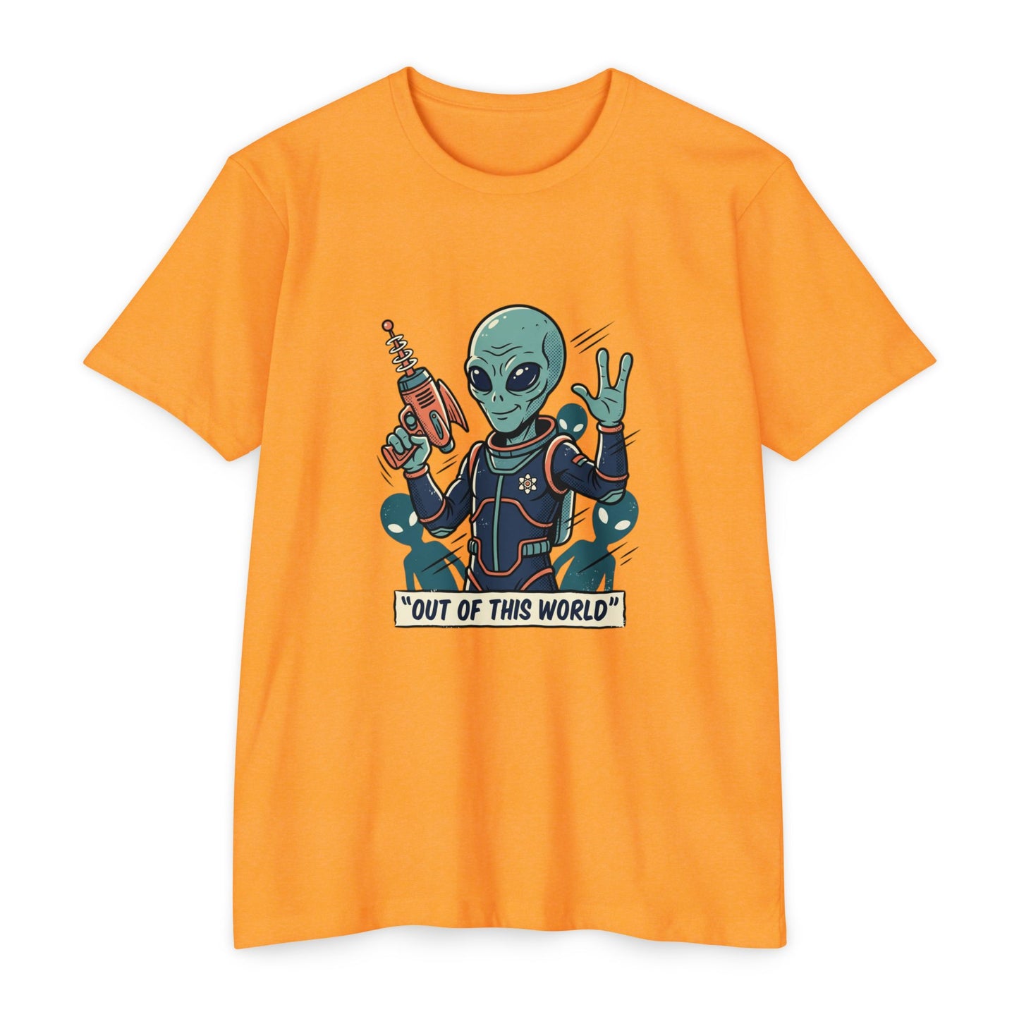 Alien Ray Gun T-Shirt — "Out of This World" Graphic Tee