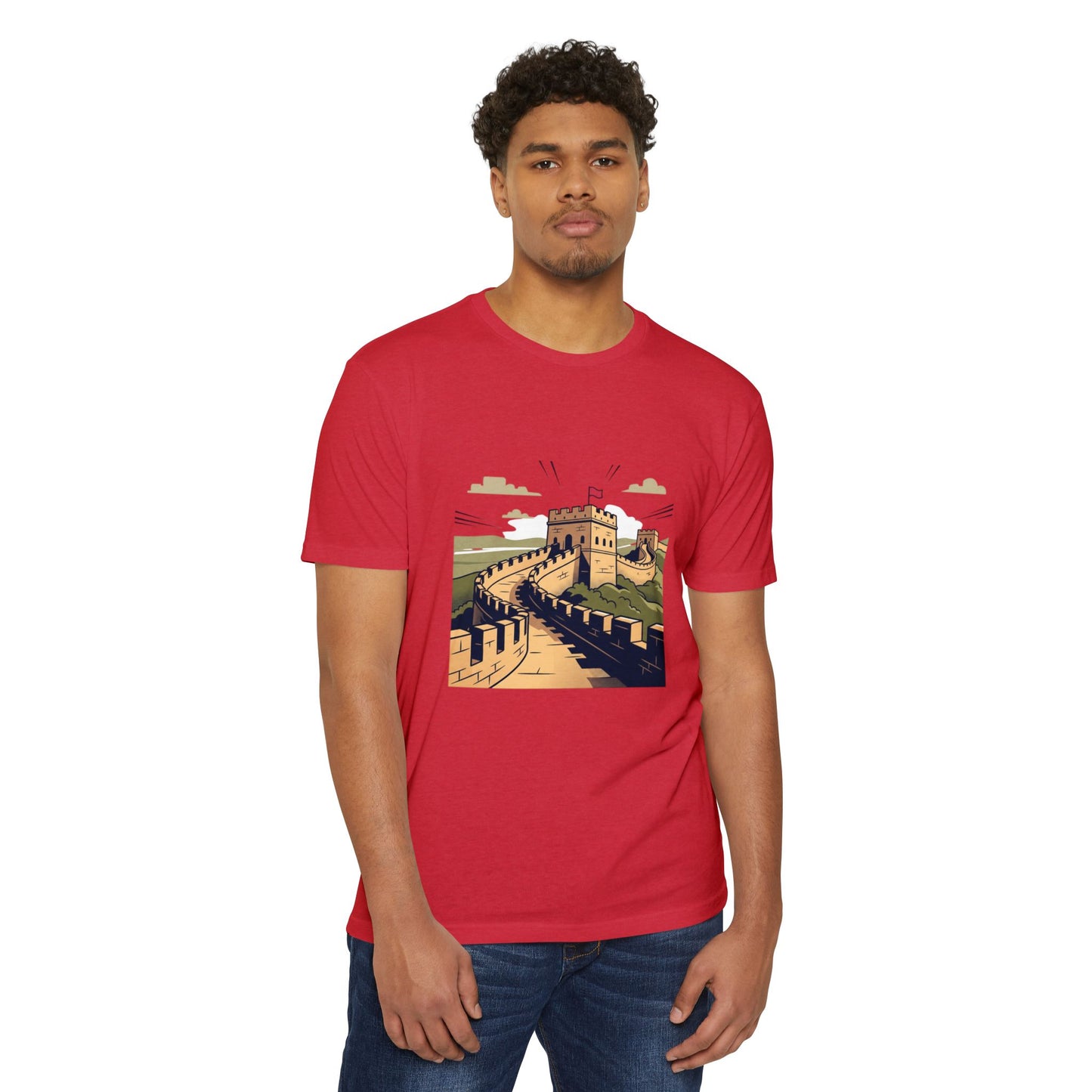 Great Wall Scenic Vintage Travel T-Shirt