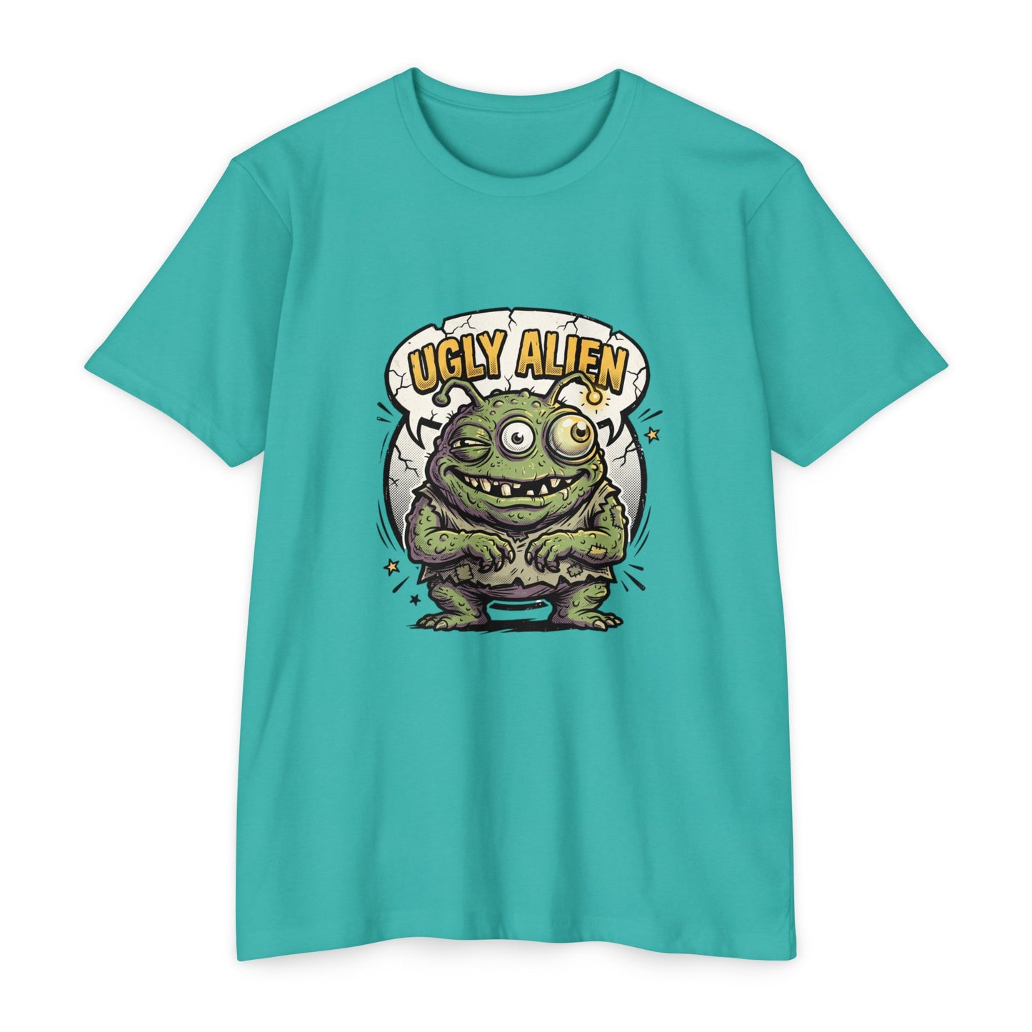Ugly Alien Graphic T-Shirt
