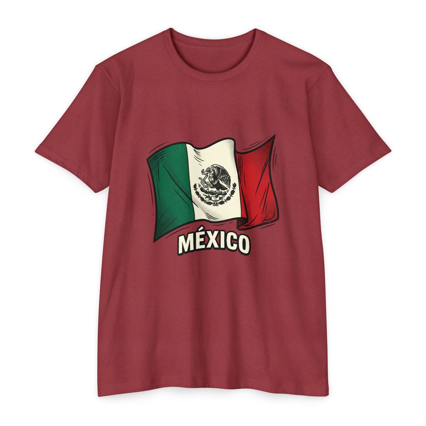 Vintage México Flag T-Shirt — Mexican Pride Tee