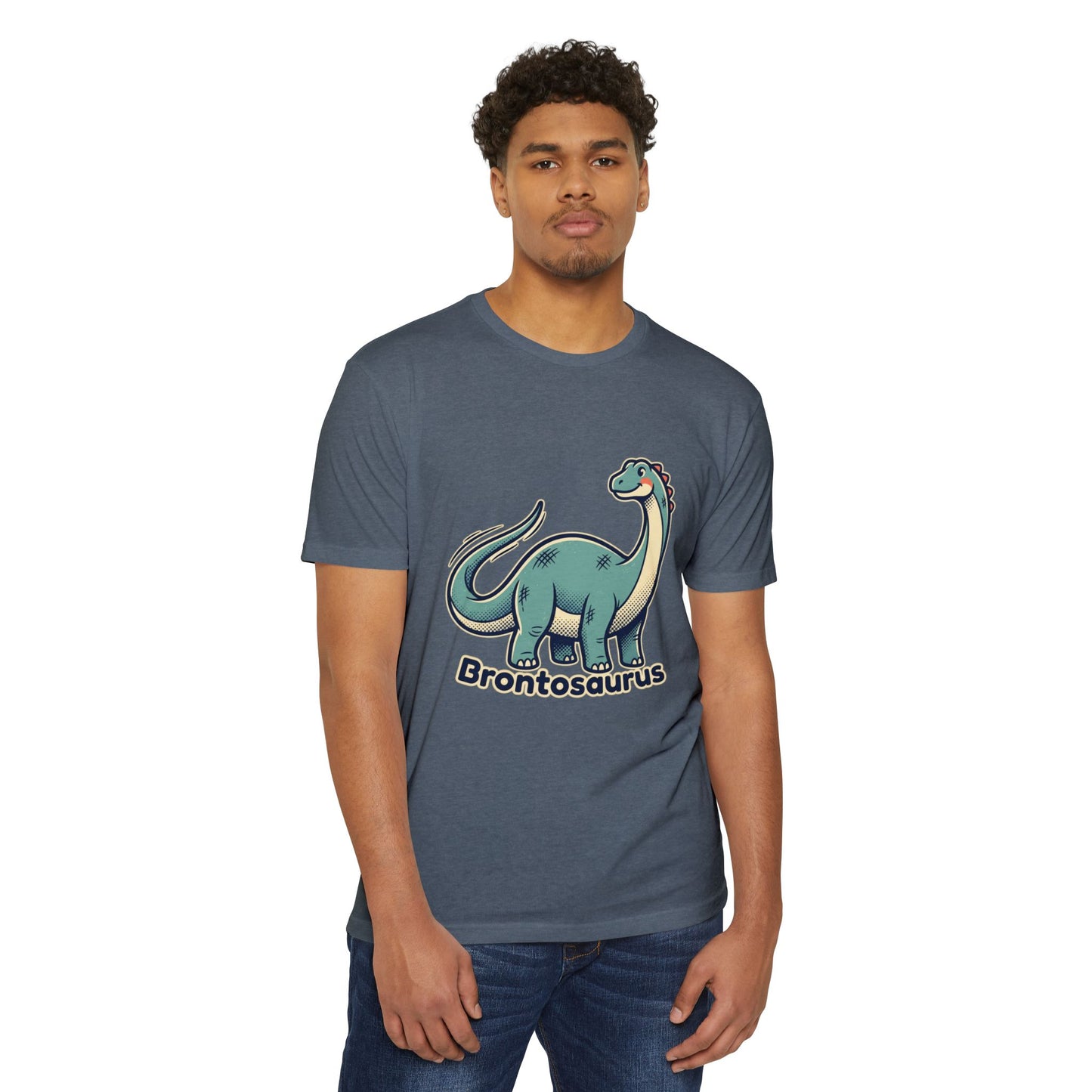 Brontosaurus Cute Dinosaur T-Shirt — Cute Dino Tee for Kids & Adults