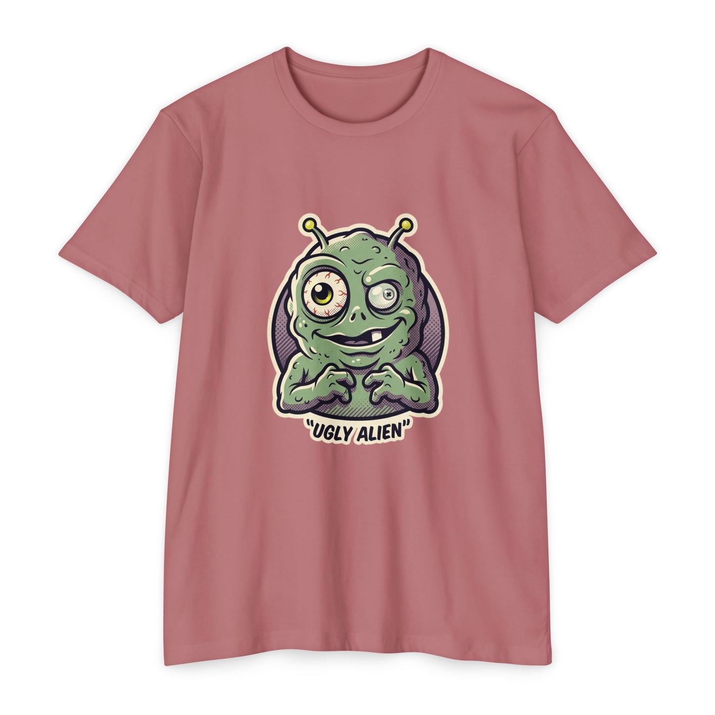Funny Ugly Alien T-Shirt — Cartoon Graphic Tee