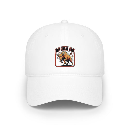 The Great Bull Embroidered Low Profile Cap
