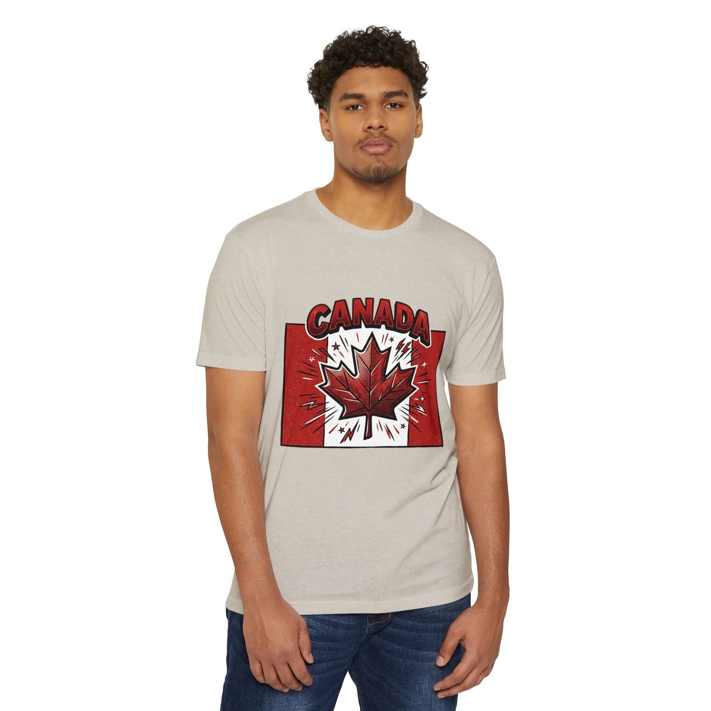 Retro Canada Maple Leaf Graphic T-Shirt — Canadian Pride Tee