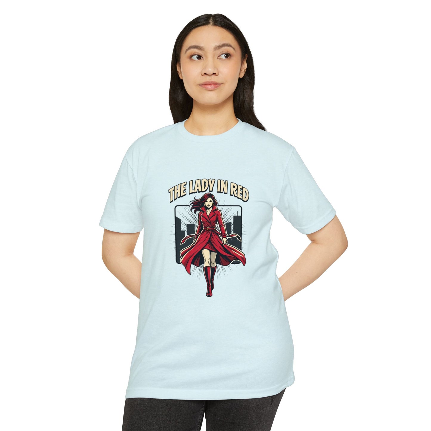 Lady in Red Vintage Femme Fatale T-Shirt