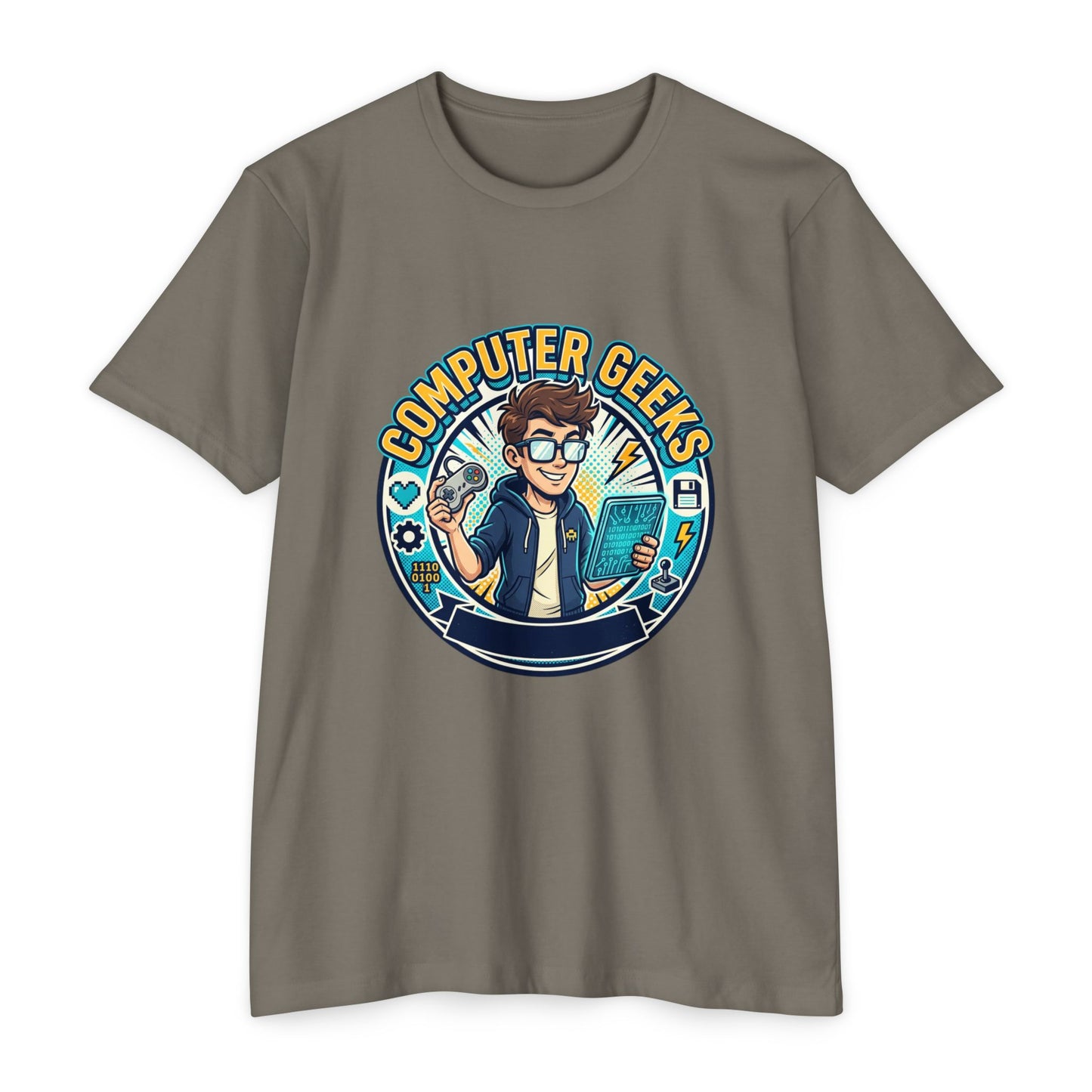 Computer Geeks T-Shirt — Retro Tech Gamer Graphic Tee