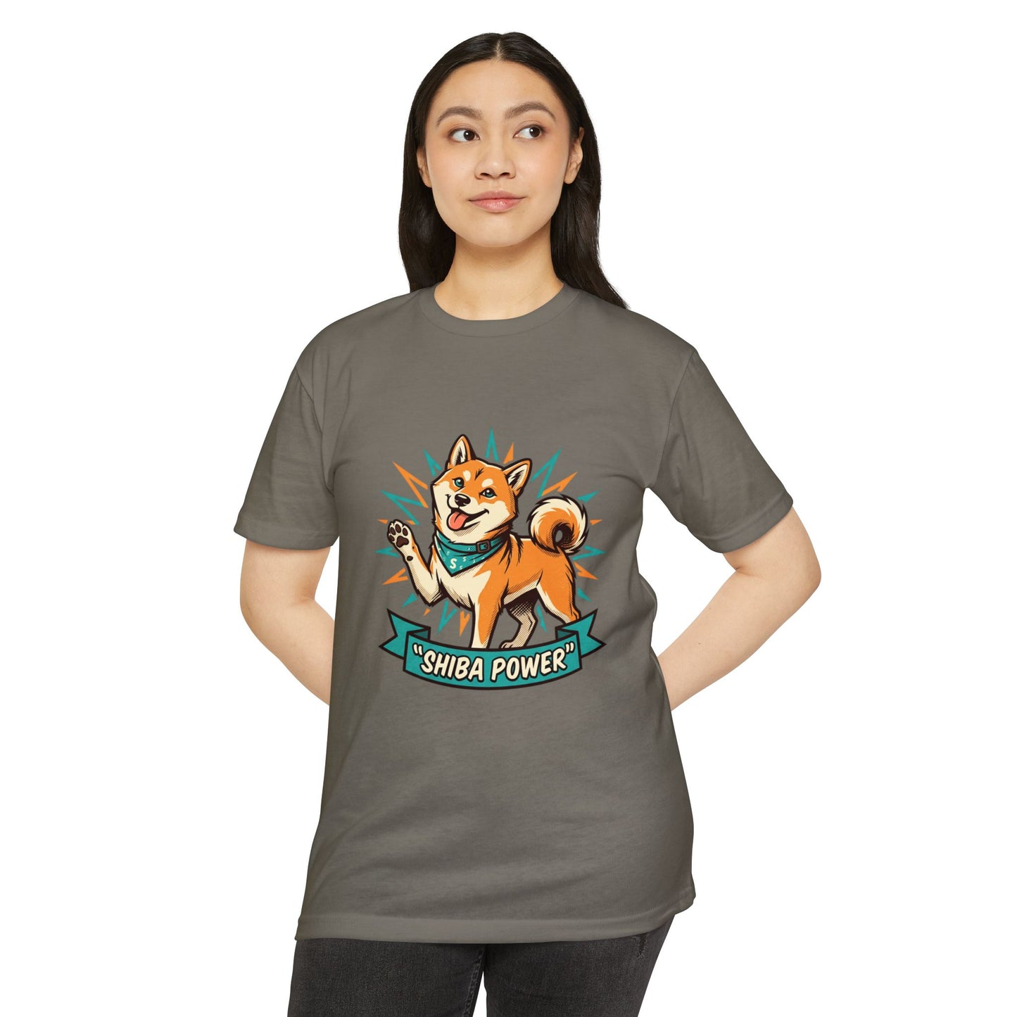 Shiba Power T-Shirt — Cute Shiba Inu Graphic Tee