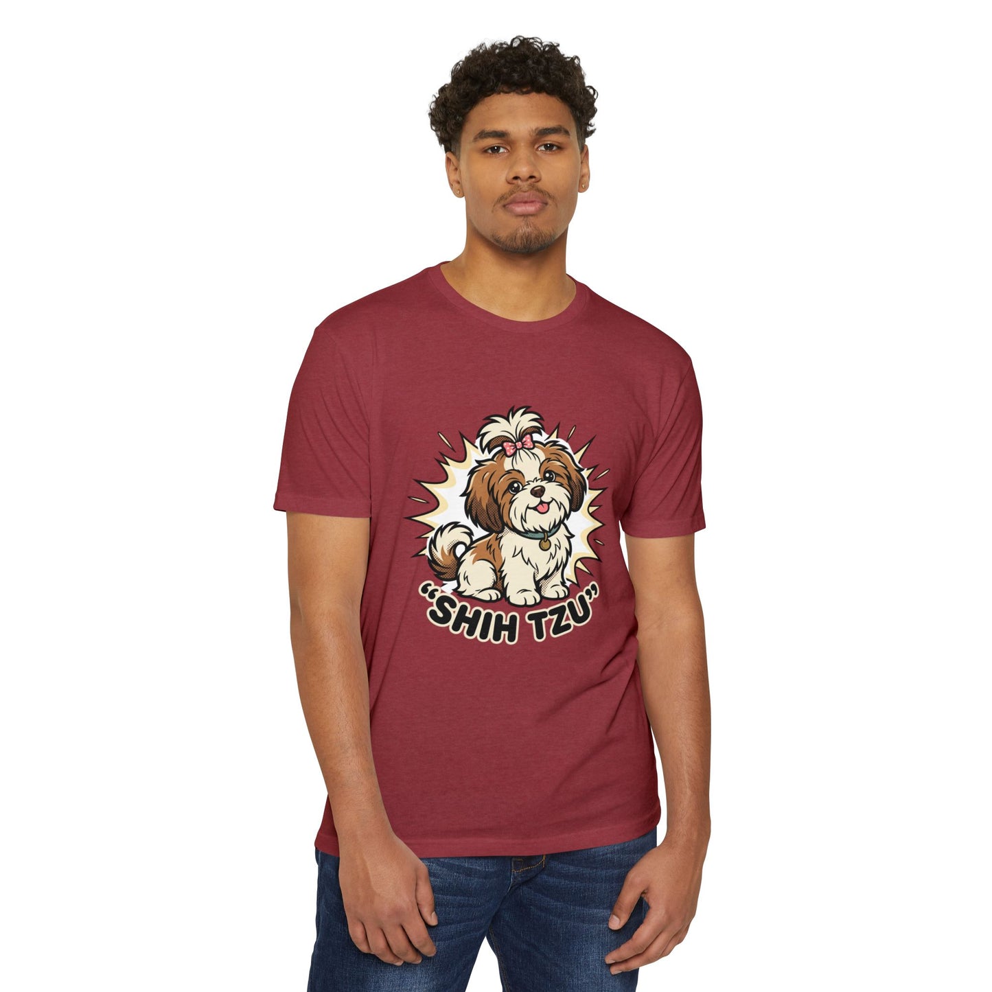 Shih Tzu Cute Cartoon T-Shirt — Adorable Dog Lover Tee