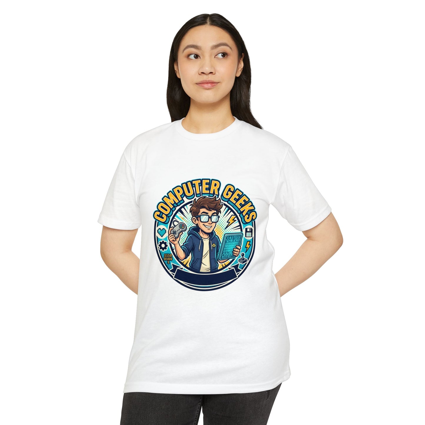 Computer Geeks T-Shirt — Retro Tech Gamer Graphic Tee