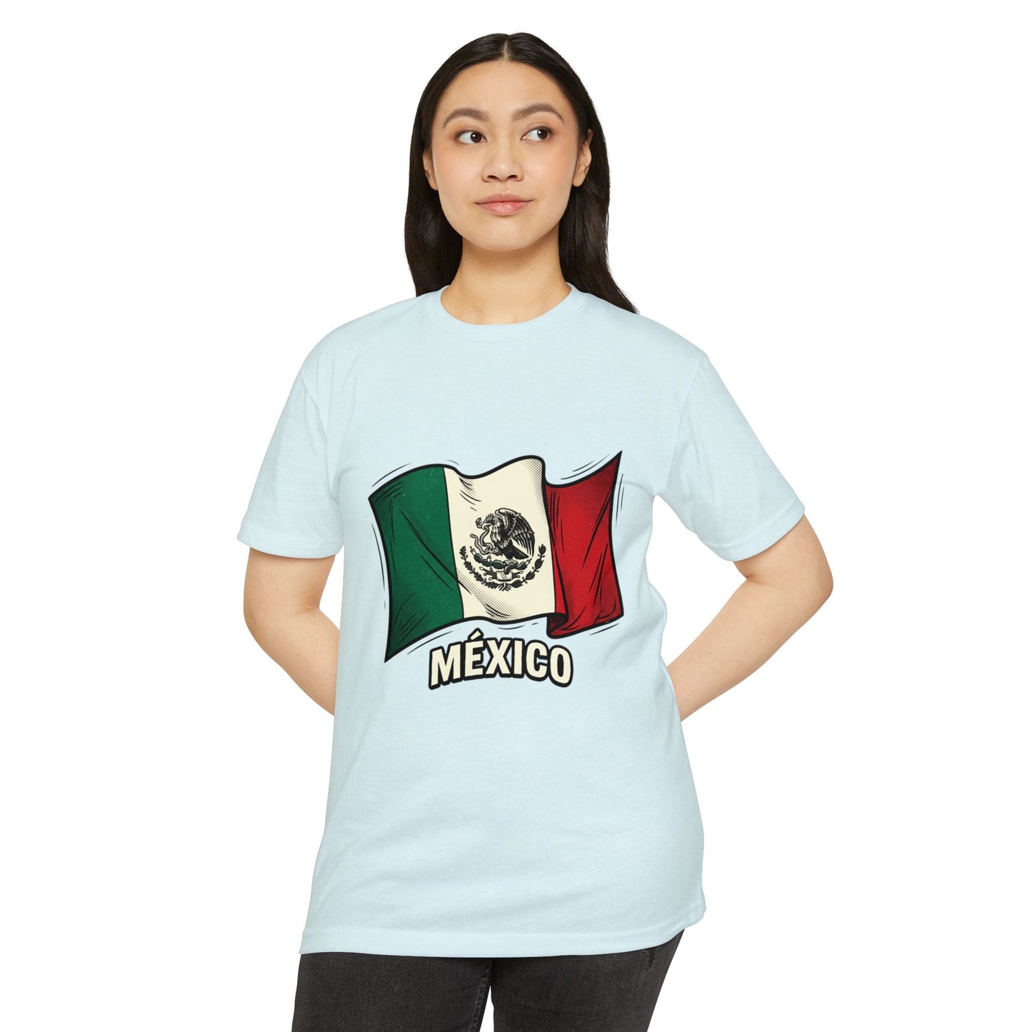 Vintage México Flag T-Shirt — Mexican Pride Tee