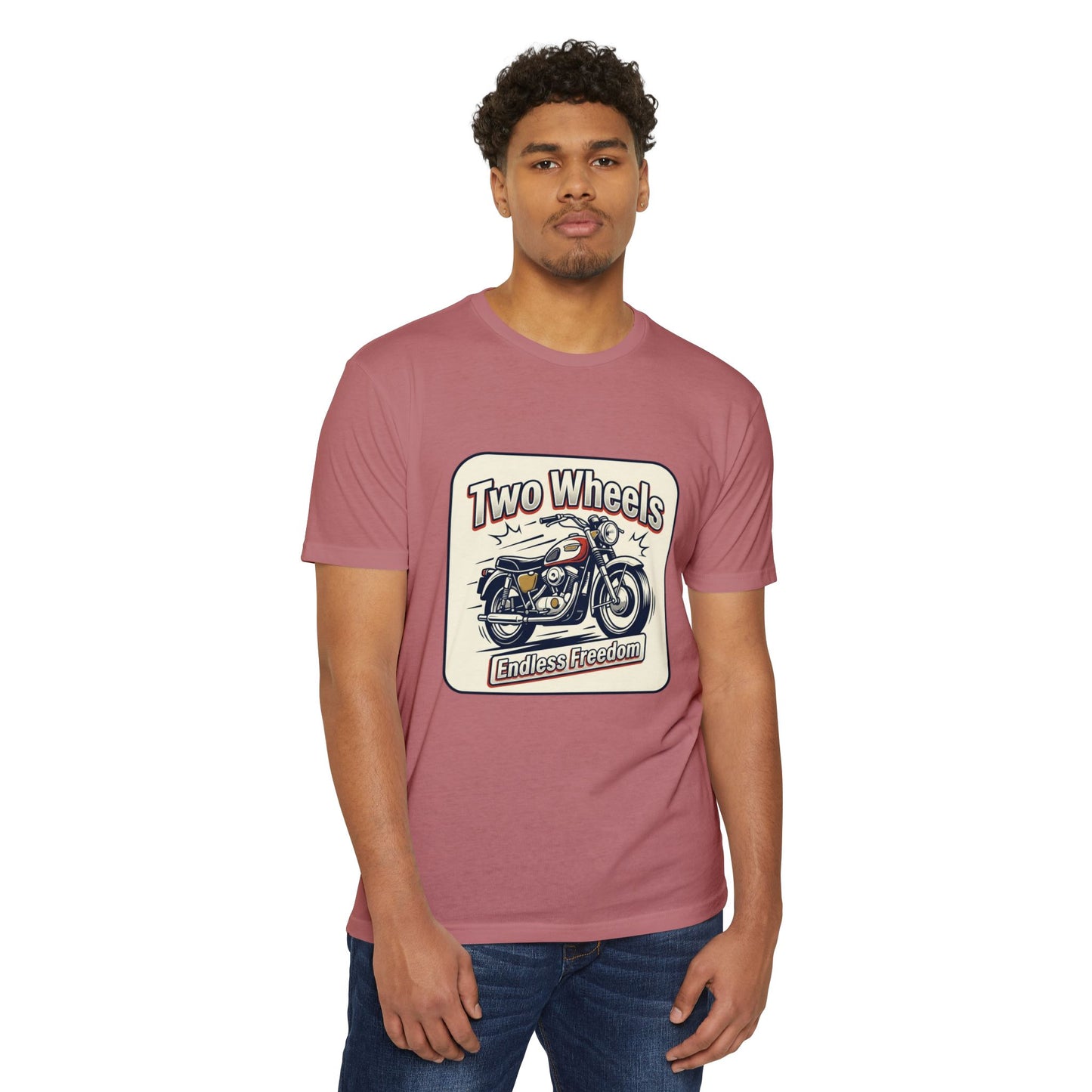 Vintage 'Endless Freedom' Motorcycle T-Shirt