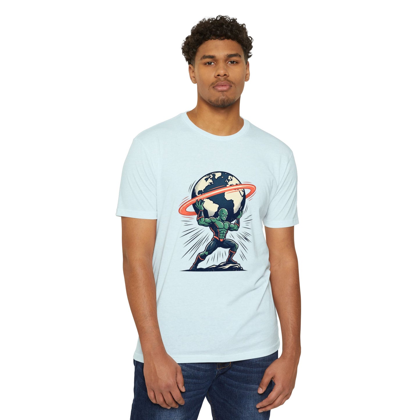 Atlas Strongman Vintage Earthlifting T-Shirt