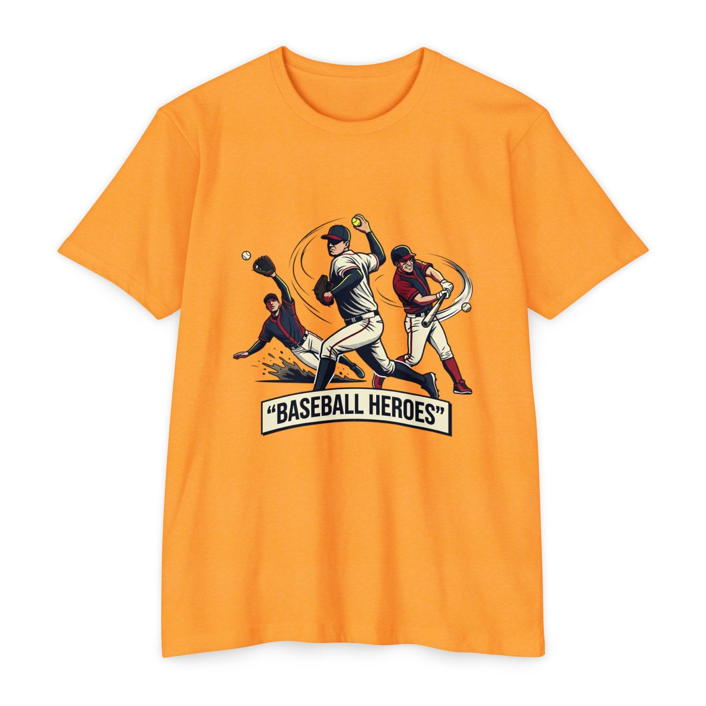 Baseball Heroes Vintage Players T-Shirt