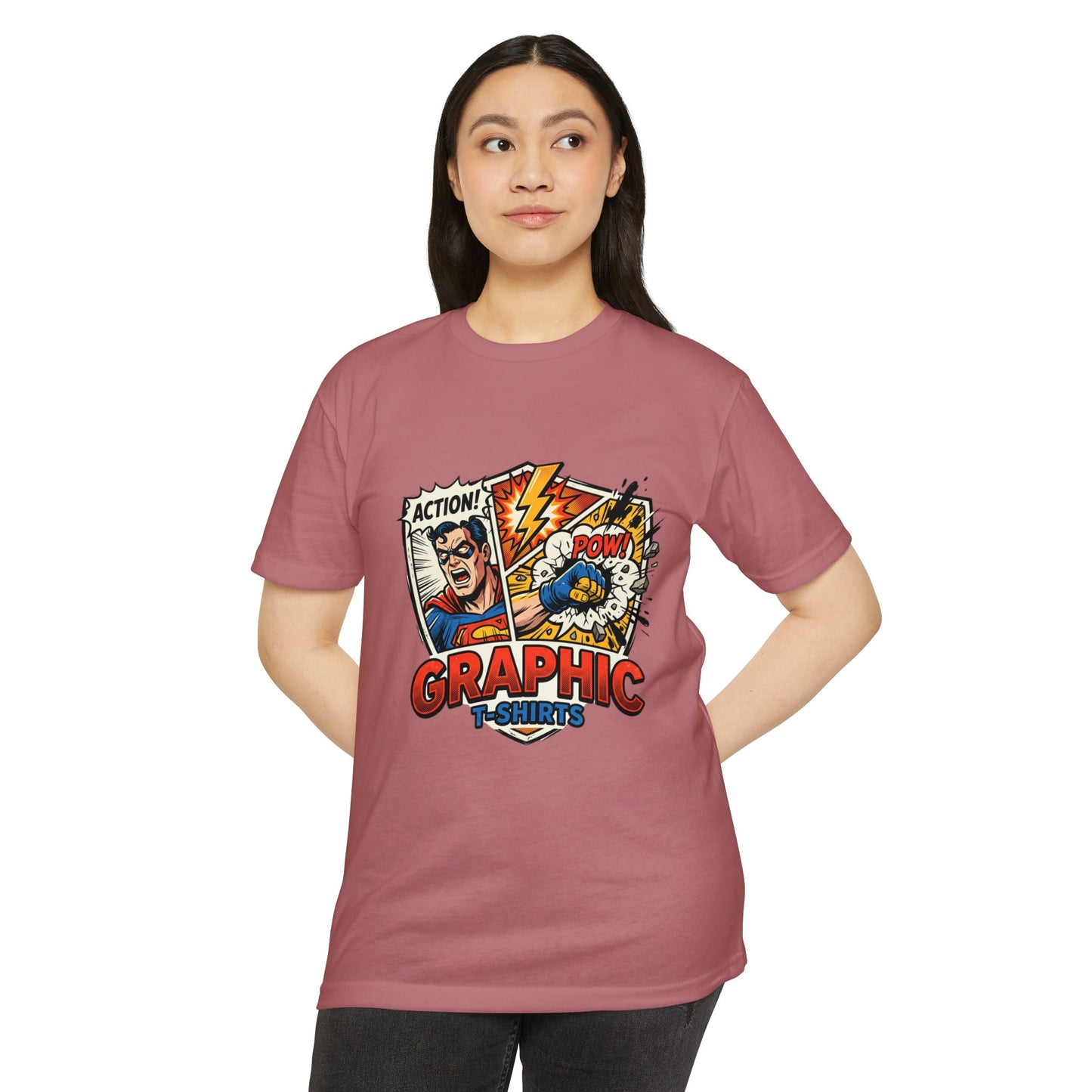 Action! POW Vintage Comic Pop Art T-Shirt