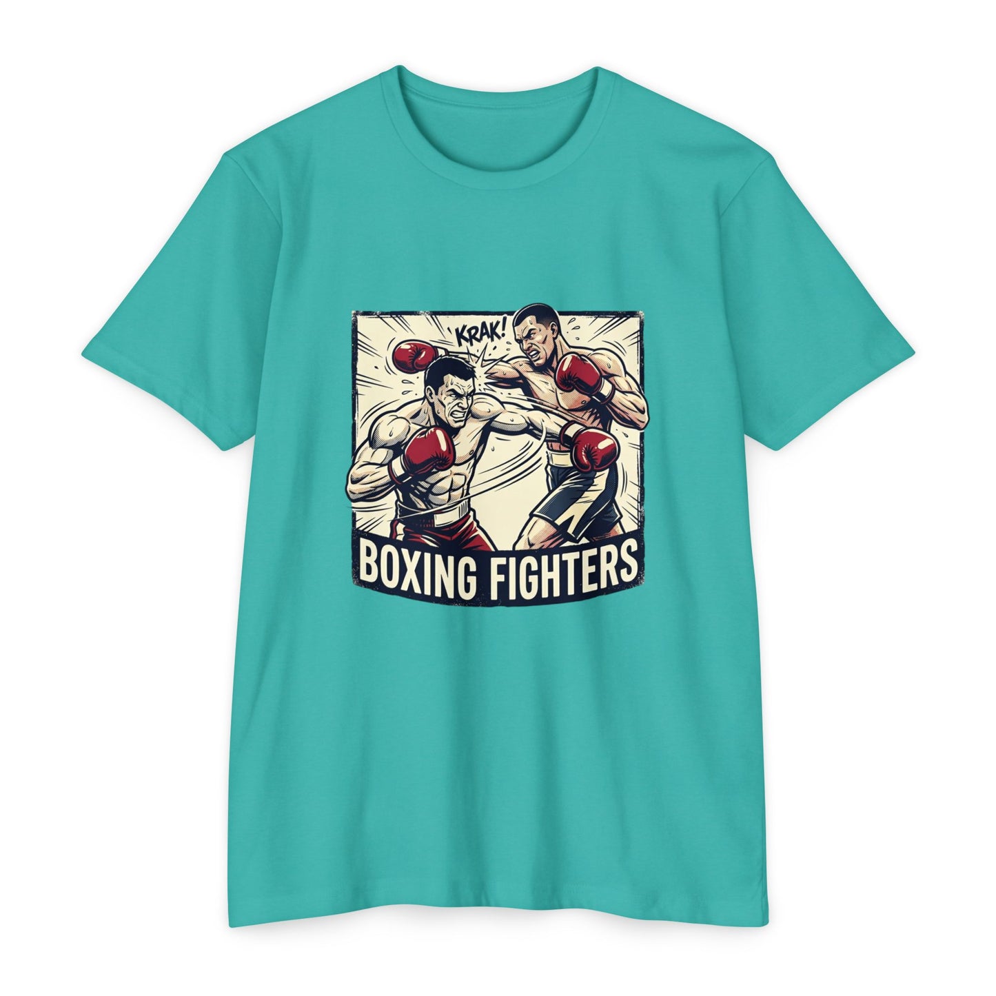 Boxing Fighters Vintage Comic Ring Match T-Shirt
