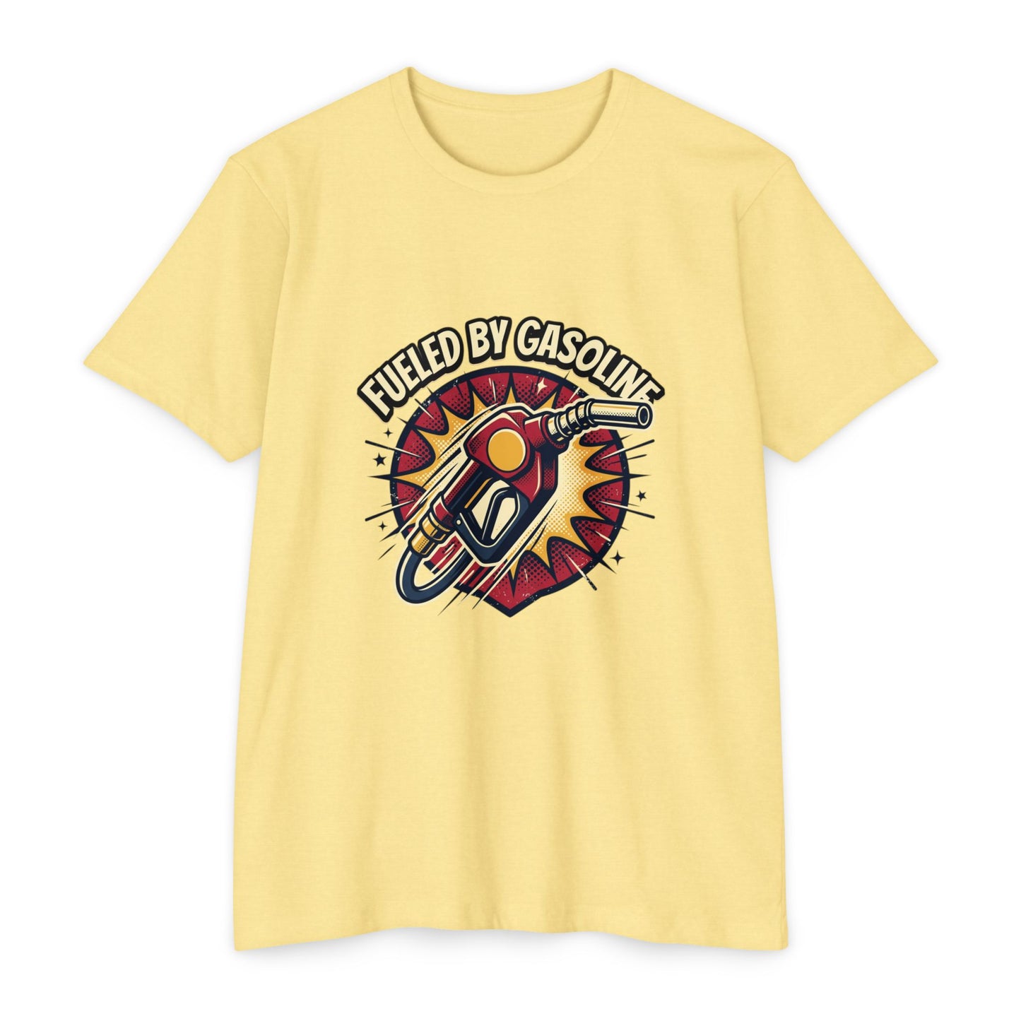 Fueled By Gasoline Retro Gas Pump T-Shirt