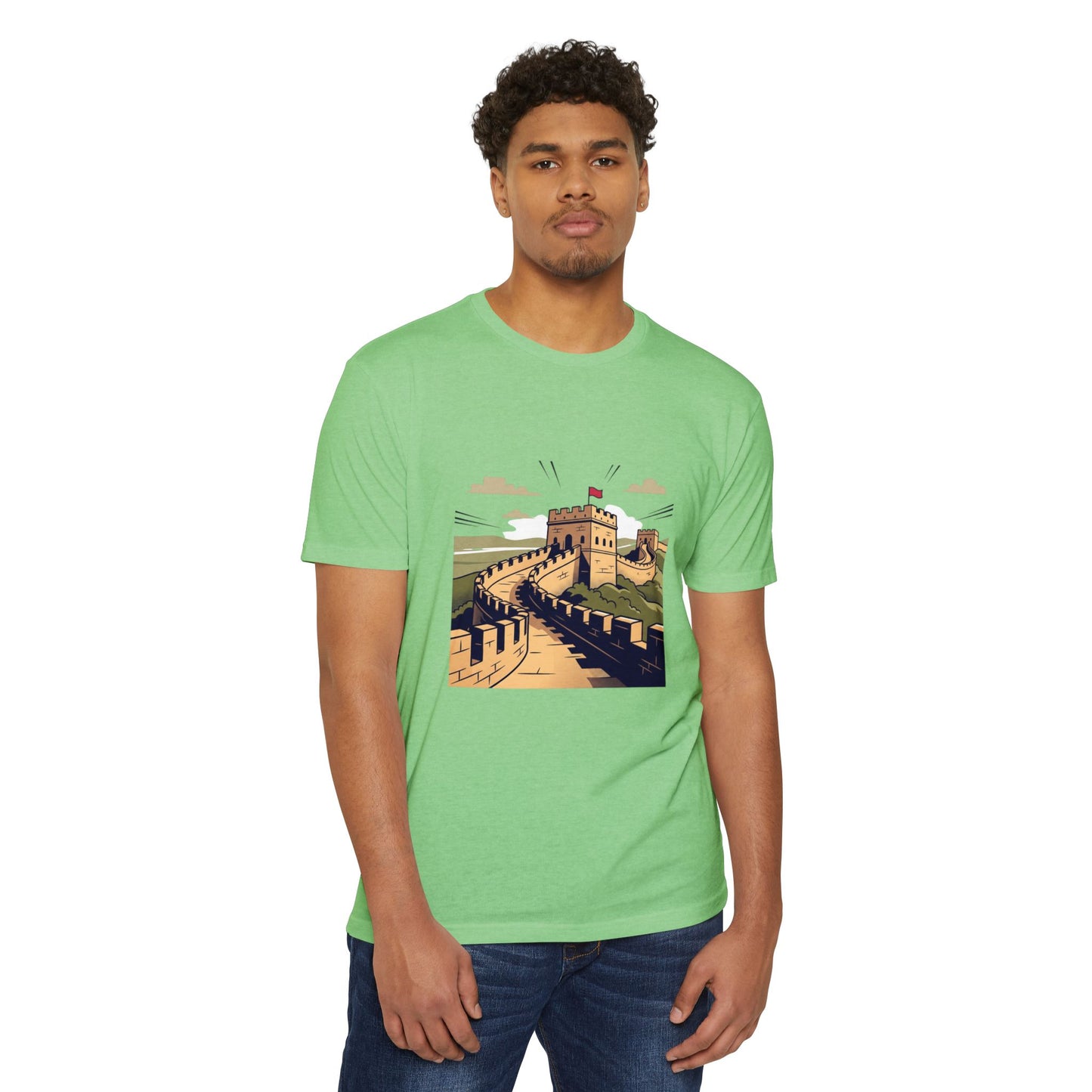 Great Wall Scenic Vintage Travel T-Shirt