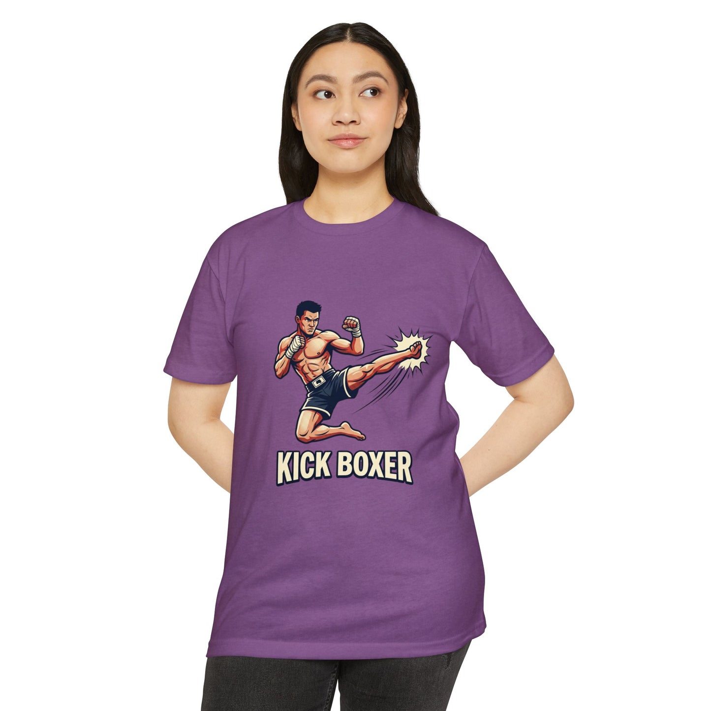 Camiseta Kick Boxer — Camiseta Retro Gráfica de Artes Marciales