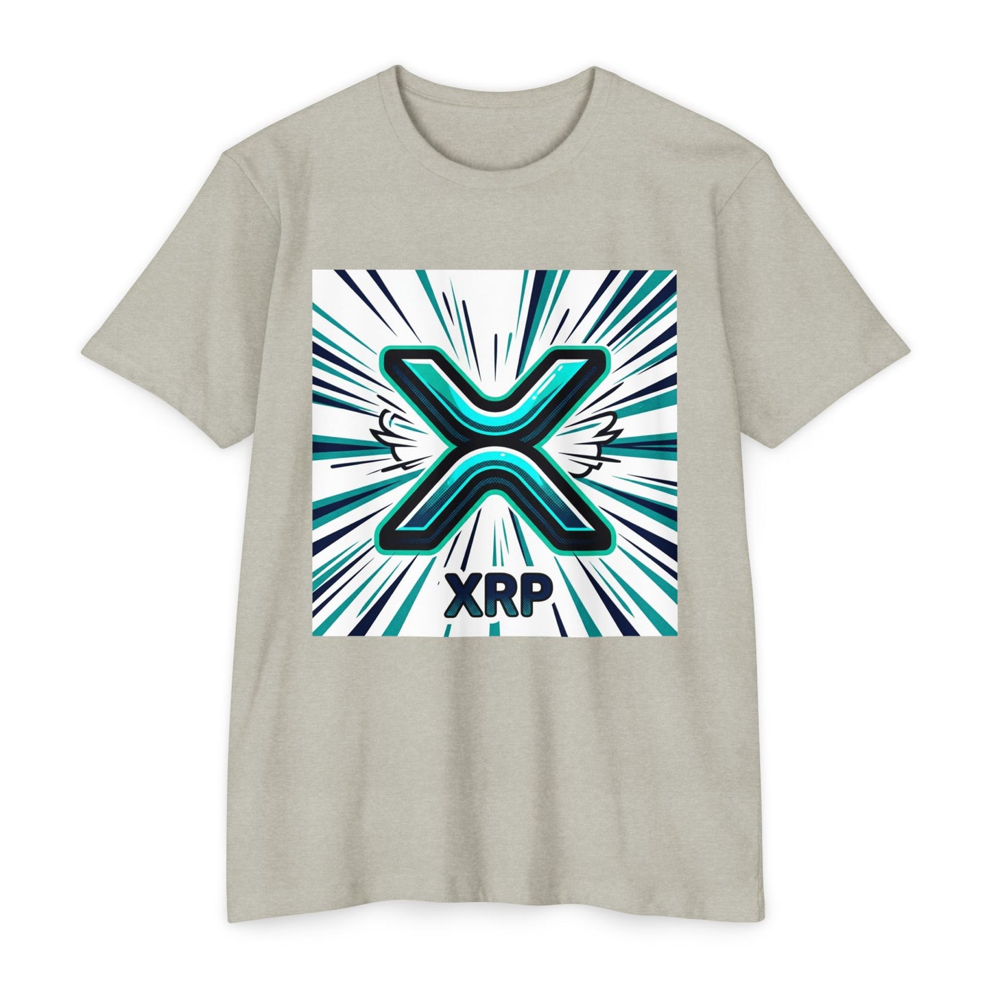 Camiseta con el logo de XRP Crypto — Camiseta gráfica de Ripple Token