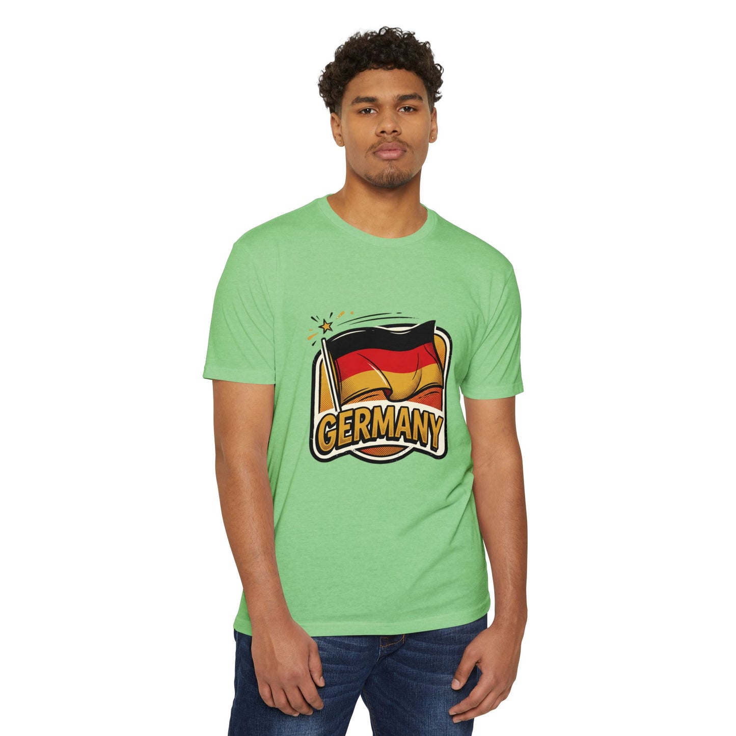 Germany Flag Retro Sports T-Shirt — Vintage Team Fan Tee