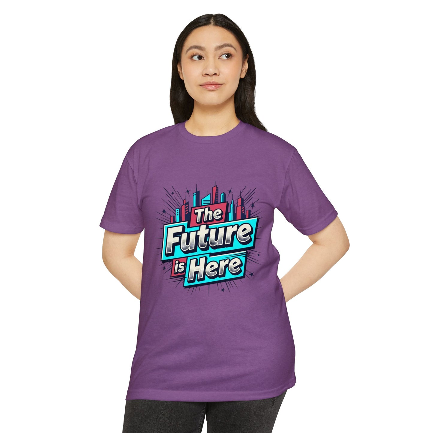 The Future Is Here T-Shirt — Retro City Graphic Tee