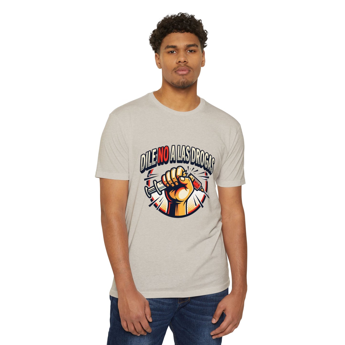 Anti-Drug Awareness T-Shirt — "Dile No a las Drogas" Graphic Tee