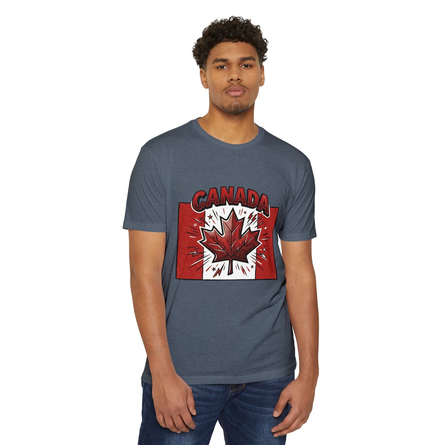 Retro Canada Maple Leaf Graphic T-Shirt — Canadian Pride Tee
