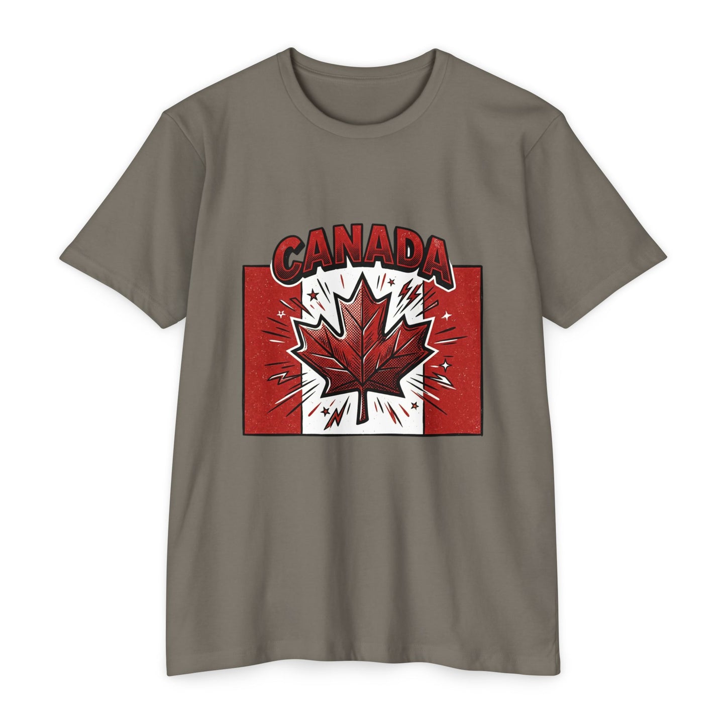 Retro Canada Maple Leaf Graphic T-Shirt — Canadian Pride Tee