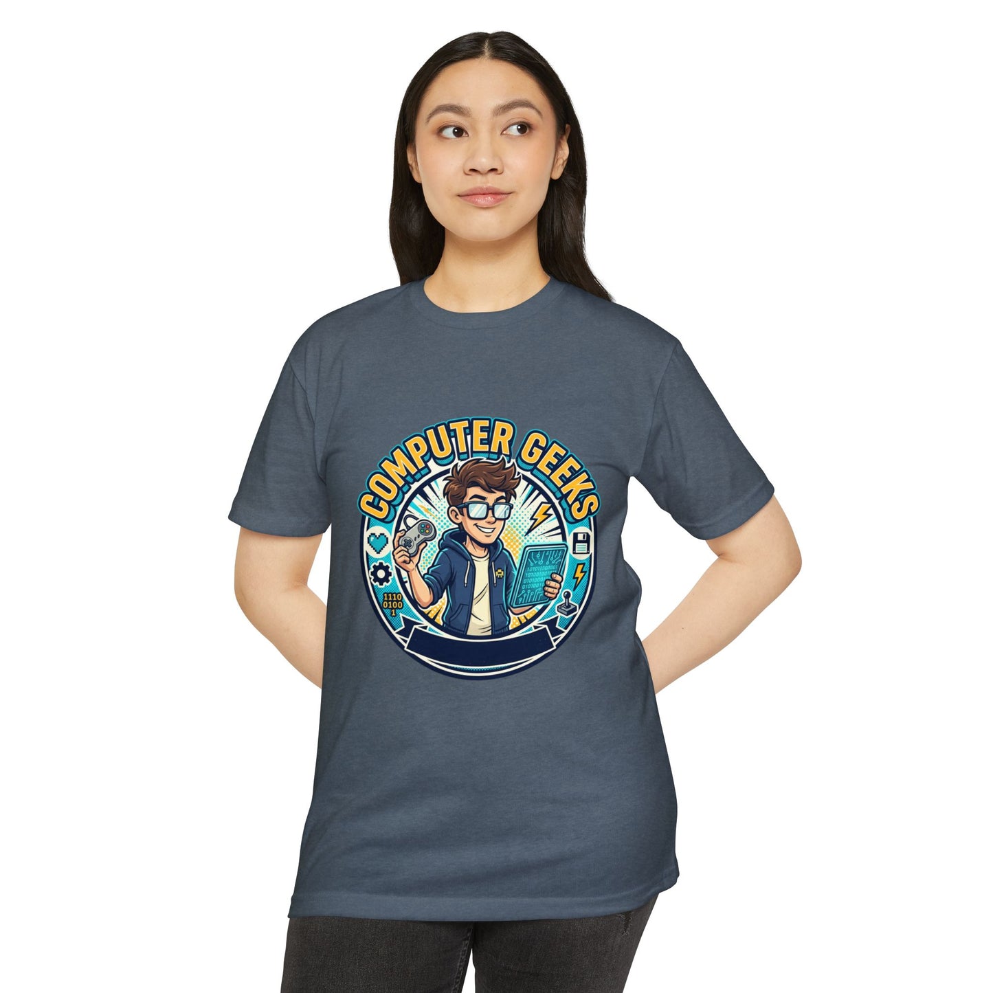 Computer Geeks T-Shirt — Retro Tech Gamer Graphic Tee