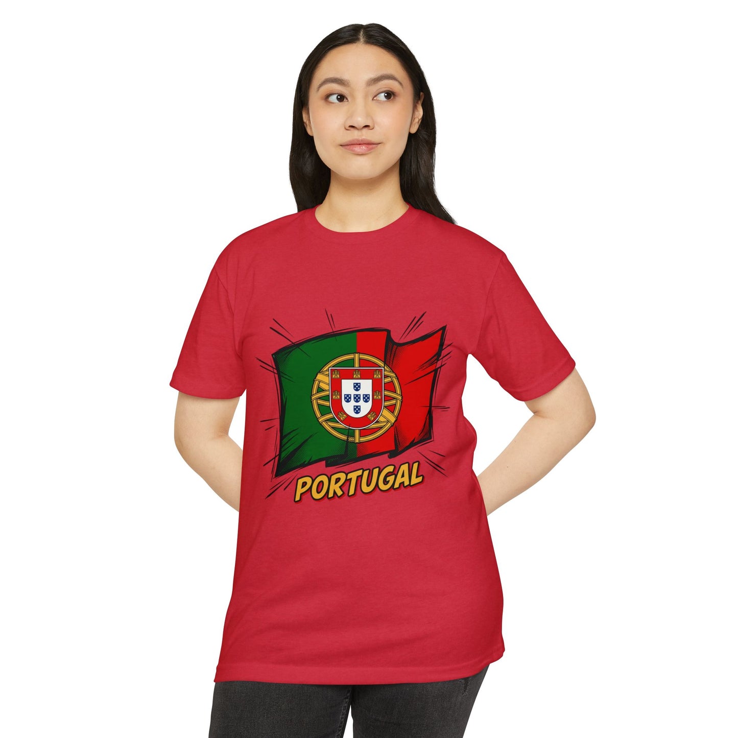 Portugal Flag Graphic T-Shirt — Vibrant Portuguese Pride Tee