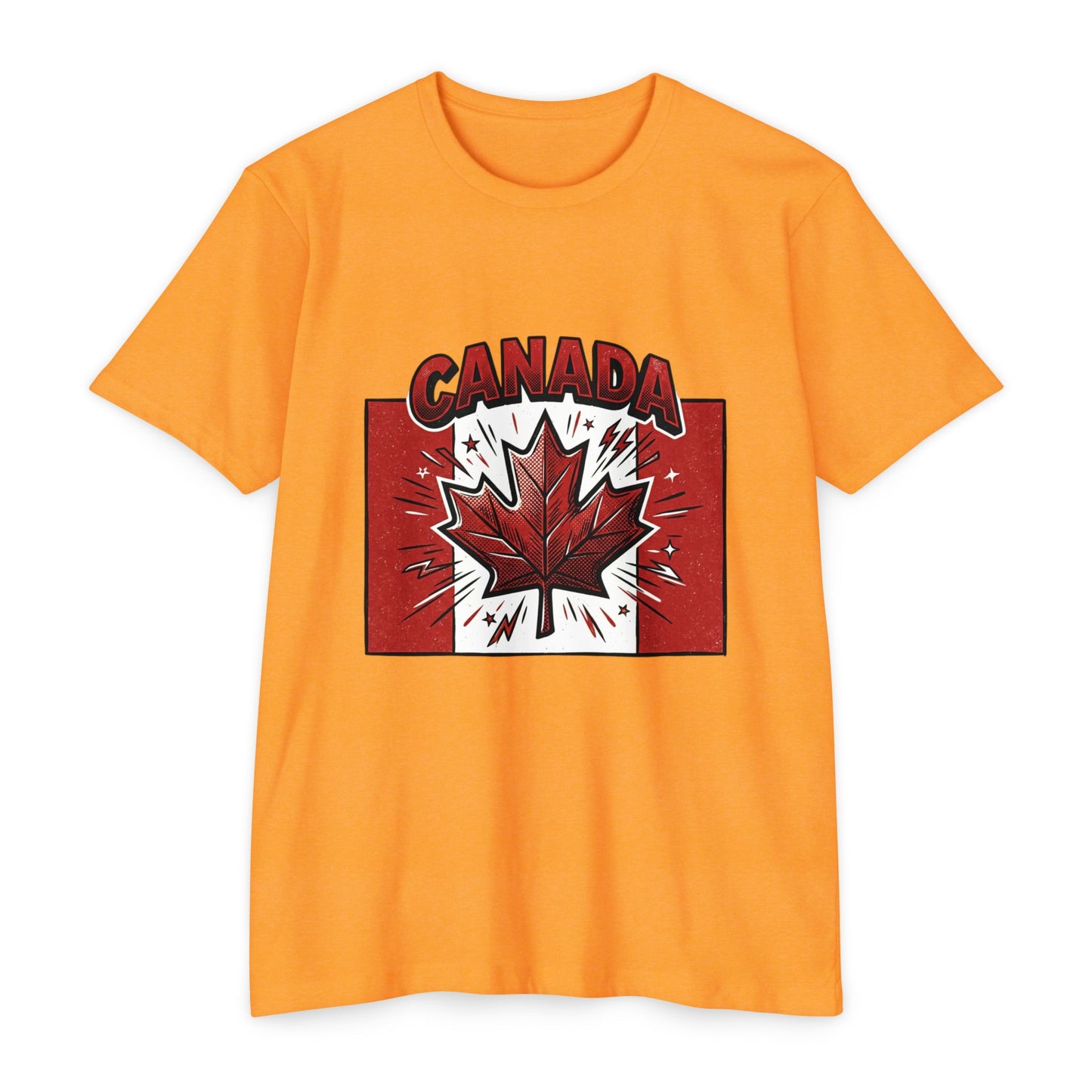 Retro Canada Maple Leaf Graphic T-Shirt — Canadian Pride Tee