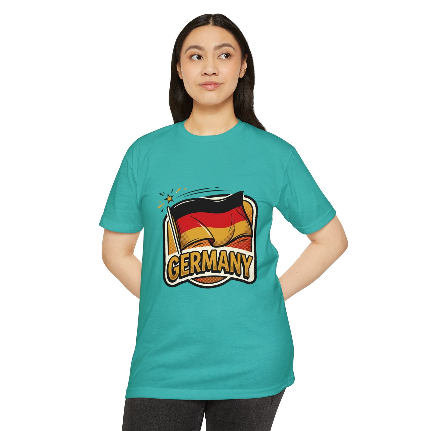 Germany Flag Retro Sports T-Shirt — Vintage Team Fan Tee