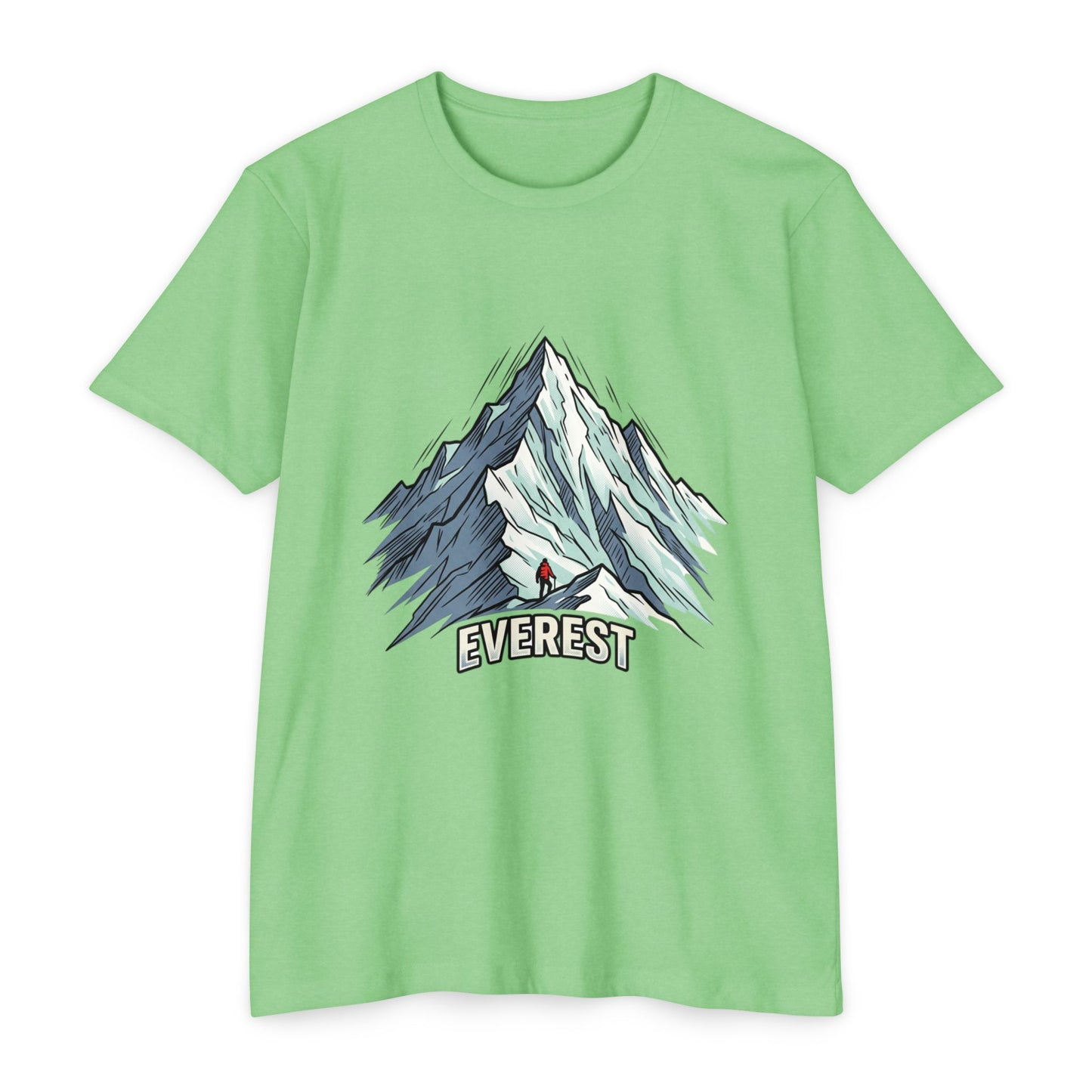 Everest Mountain Graphic T-Shirt — Adventure Climber Tee