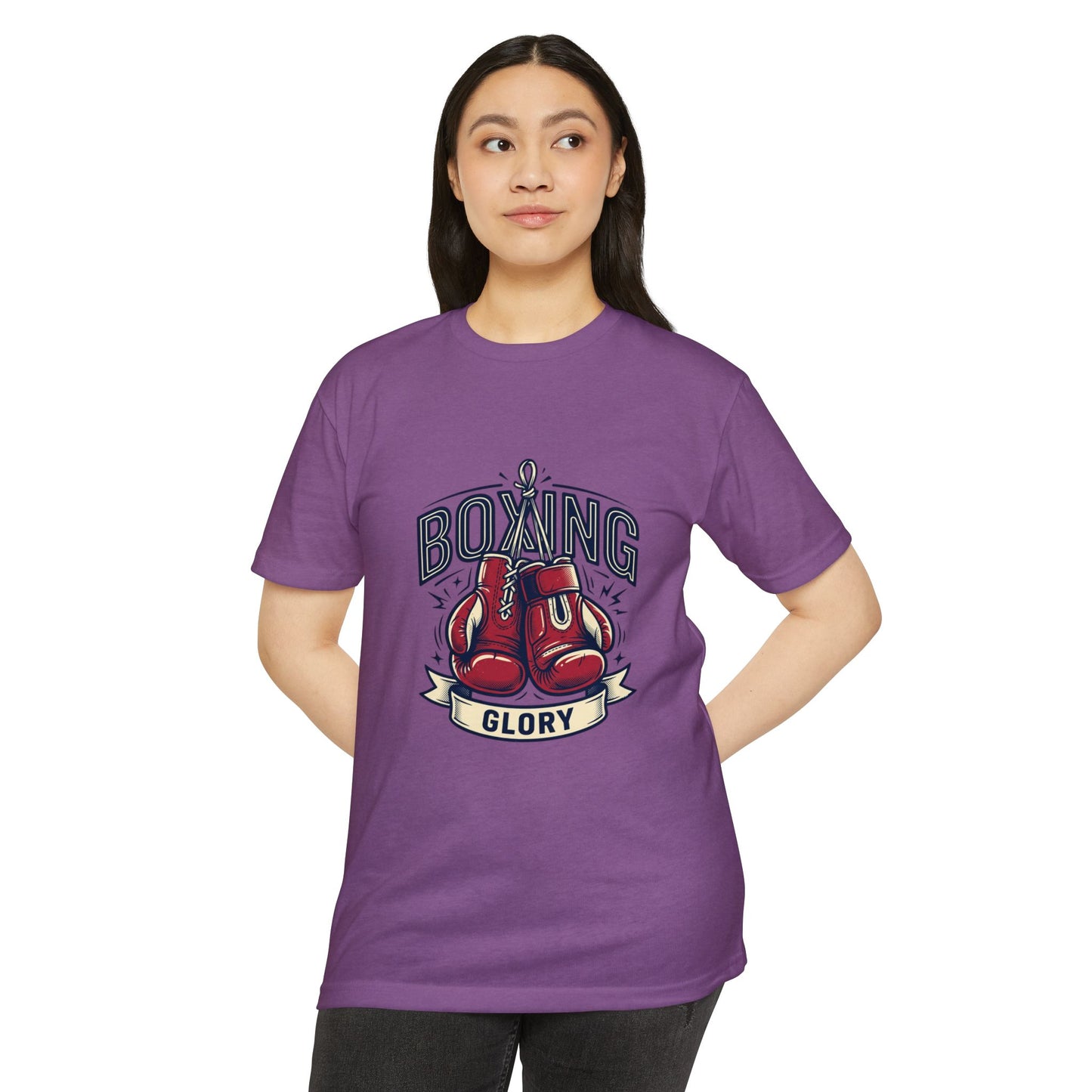 Boxing Glory T-Shirt – Vintage Red Gloves Graphic Tee