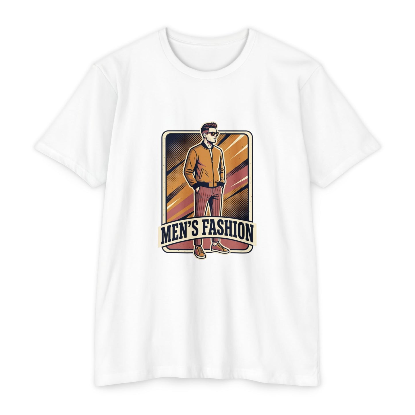Men's Fashion Retro Graphic T-Shirt — Vintage Style Tee