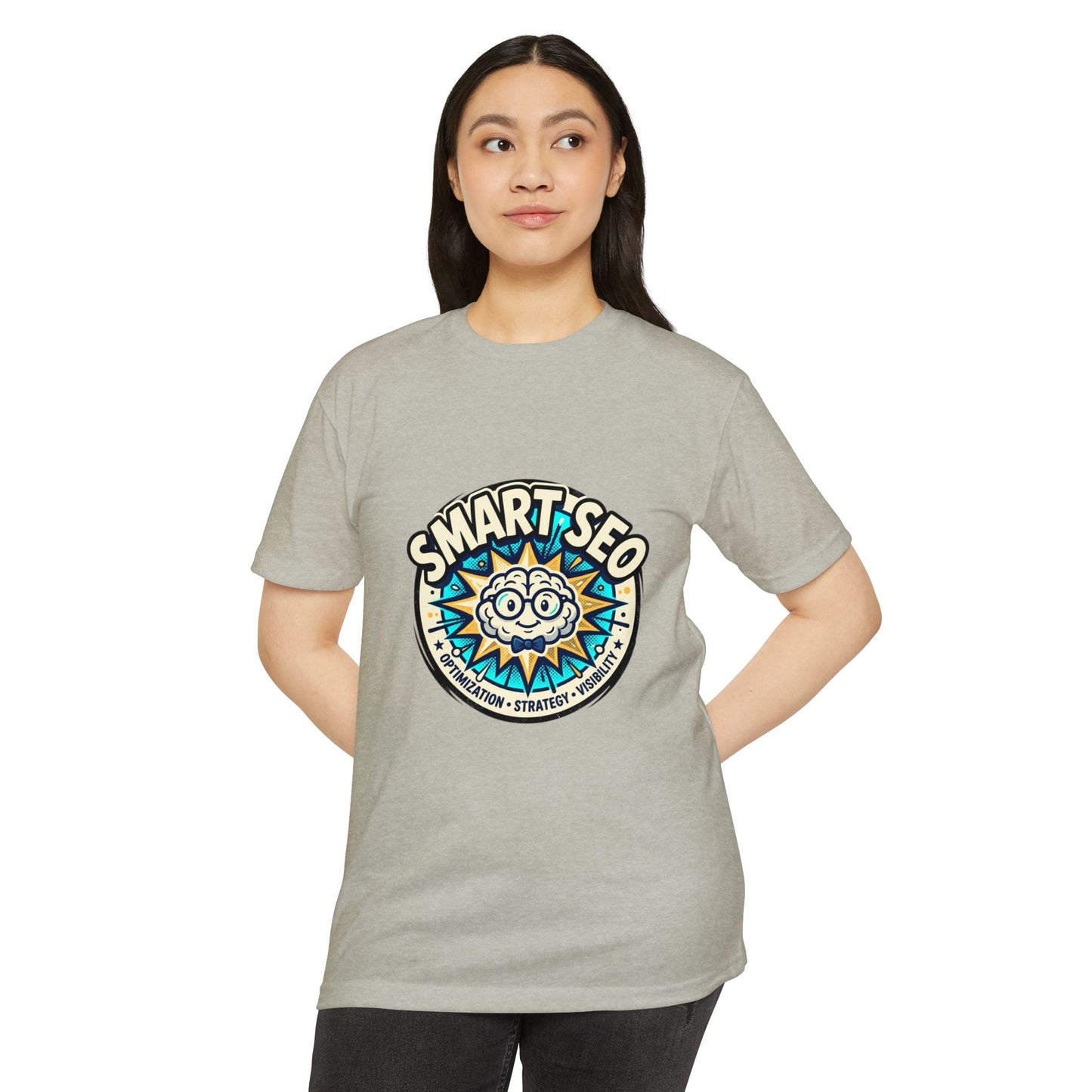 SEO T-Shirt — "Smart SEO" Graphic Tee for Marketers & Web Pros