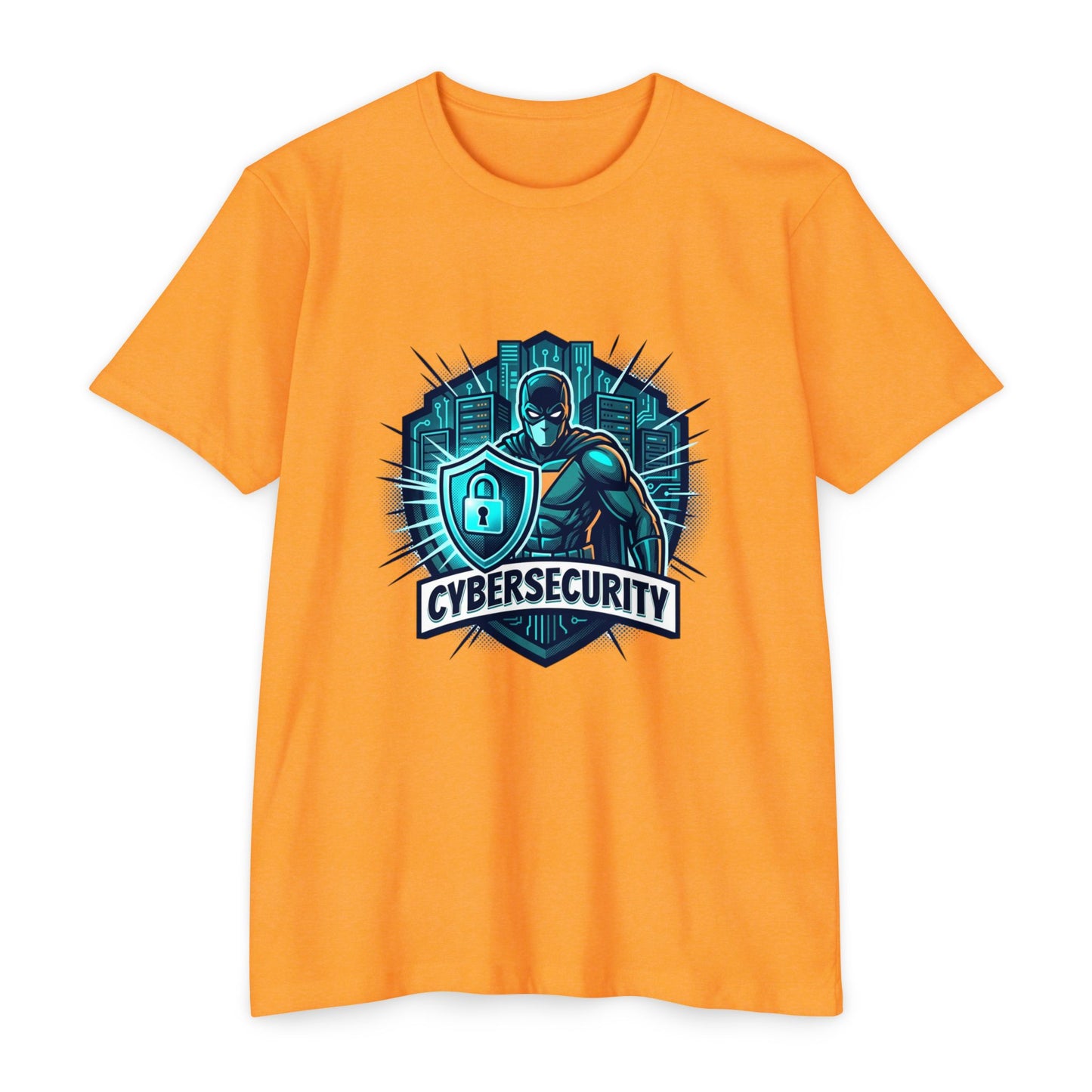 Cybersecurity Shield Tee — Cyber Defender Tech T-Shirt